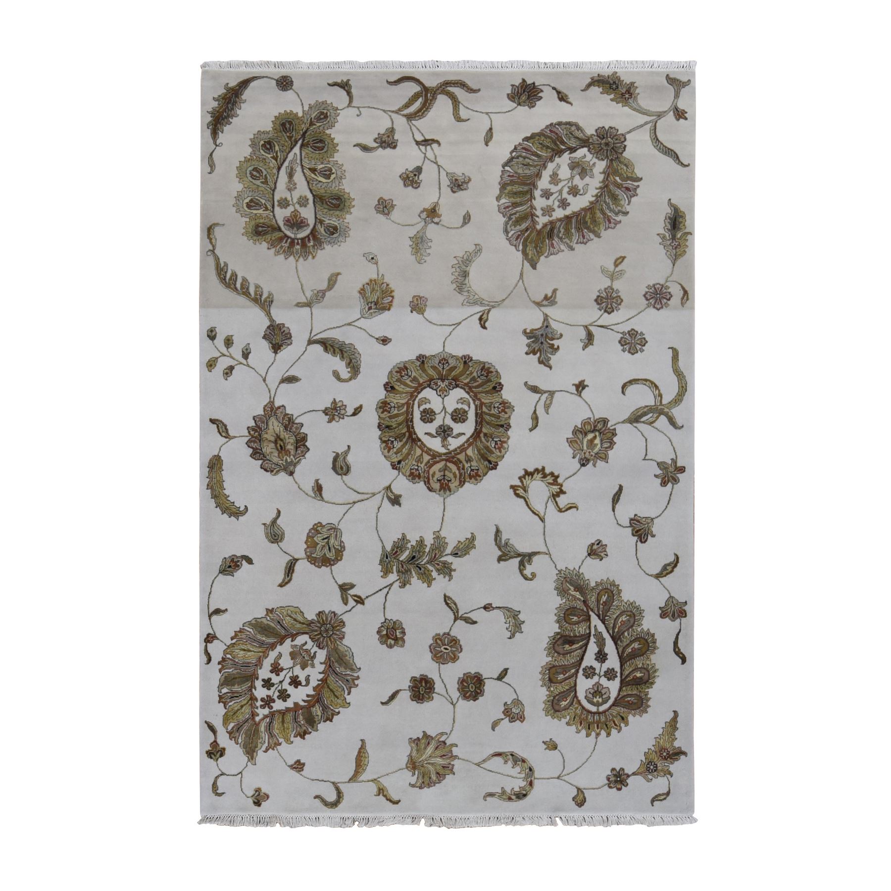 Rajasthan-Hand-Knotted-Rug-435085