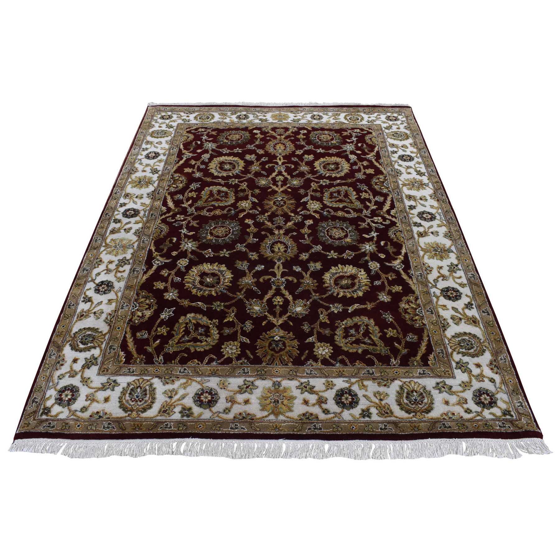 Rajasthan-Hand-Knotted-Rug-436600