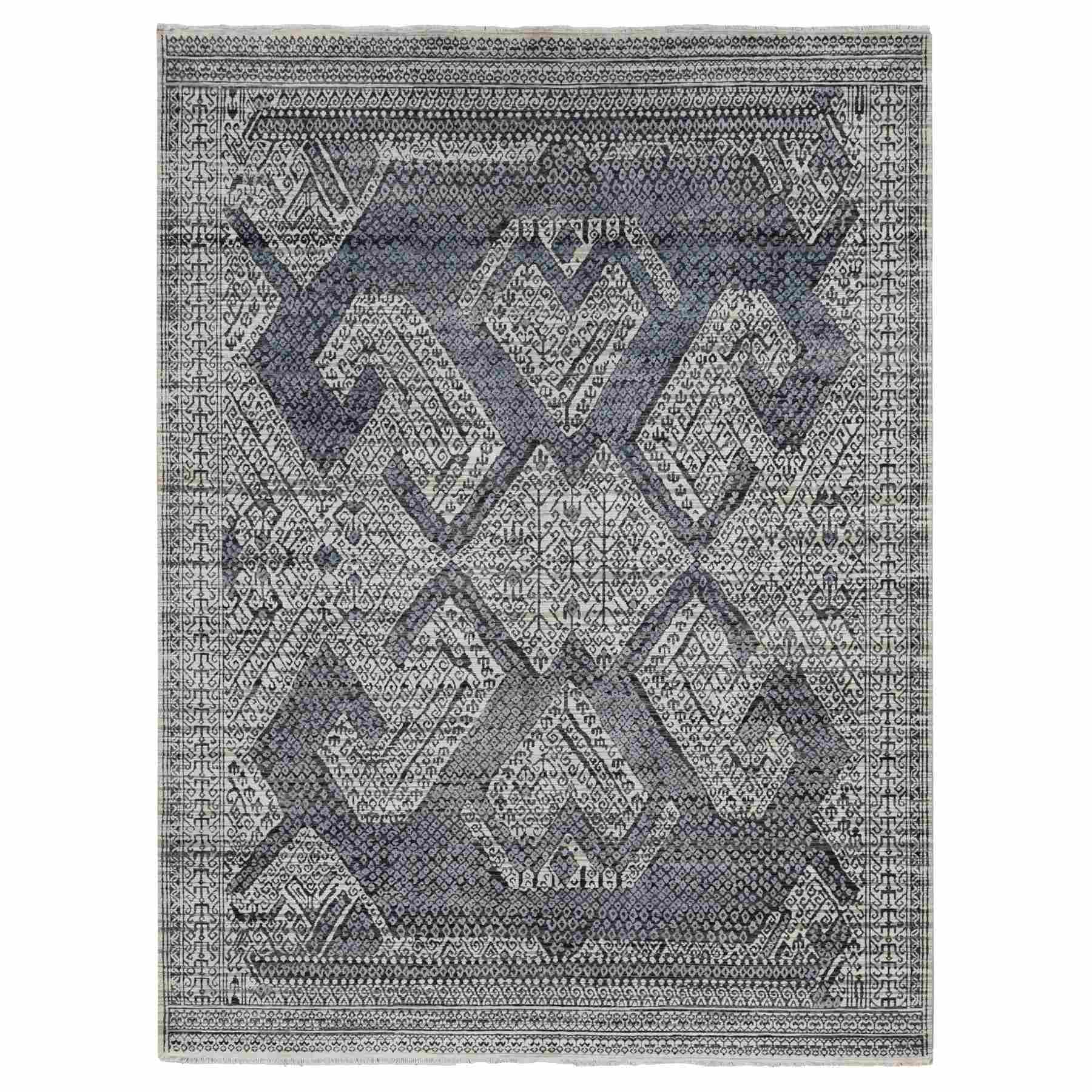 Silk-Hand-Knotted-Rug-435395