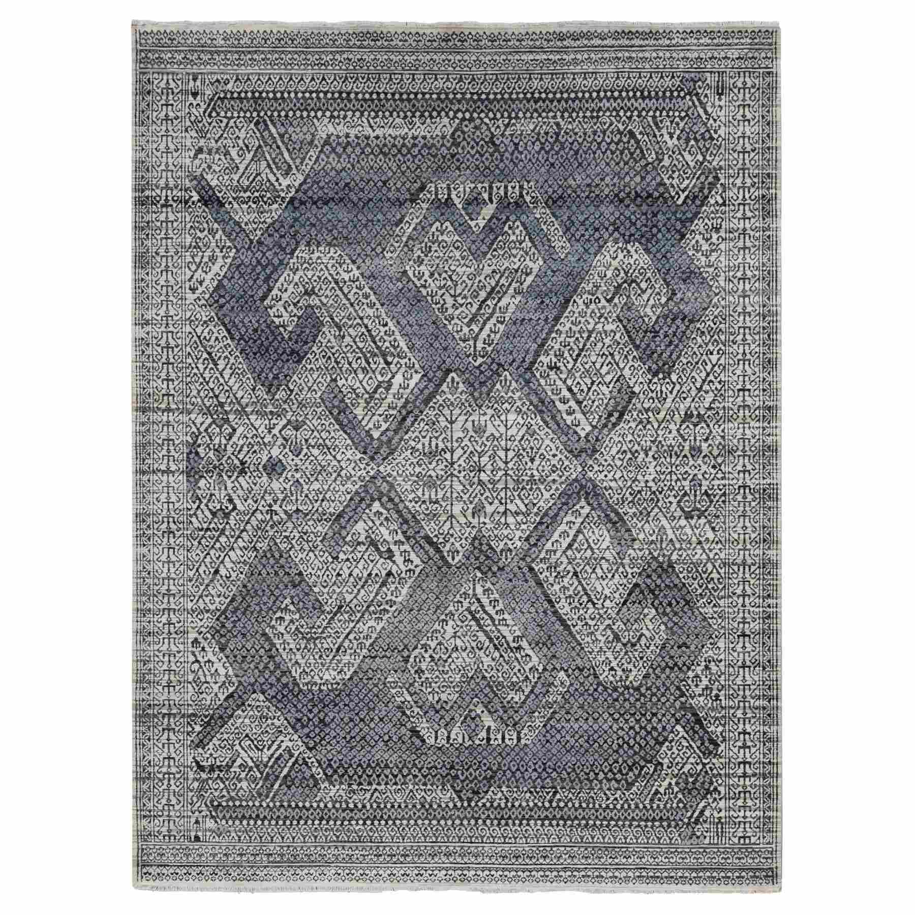 Silk-Hand-Knotted-Rug-435395