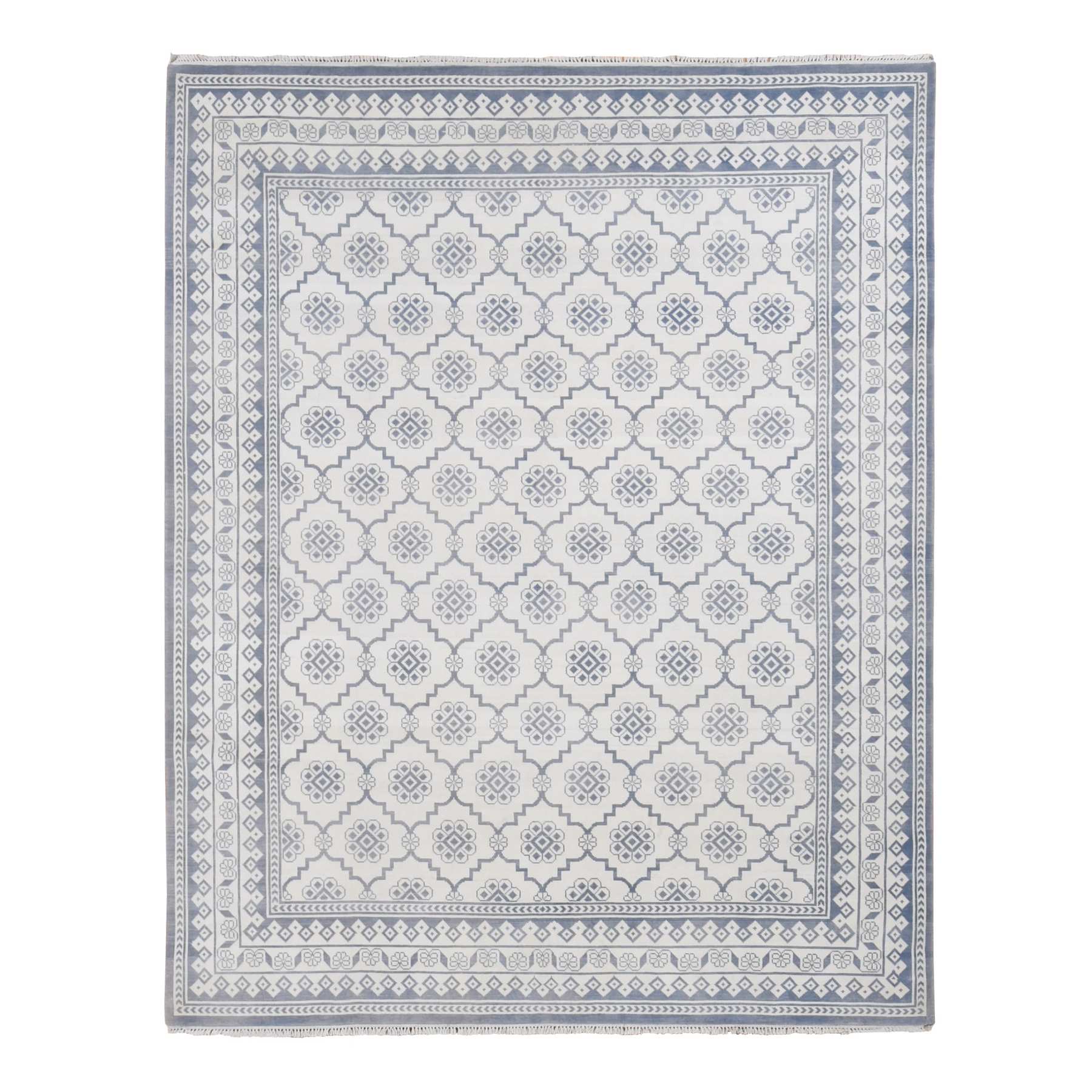 Transitional-Hand-Knotted-Rug-435205