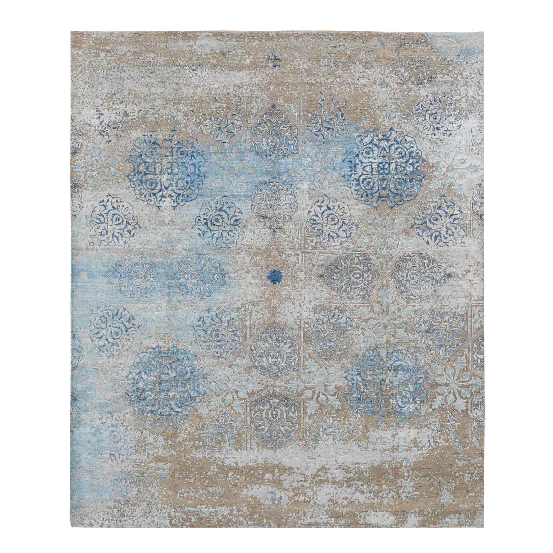 Transitional-Hand-Knotted-Rug-435270