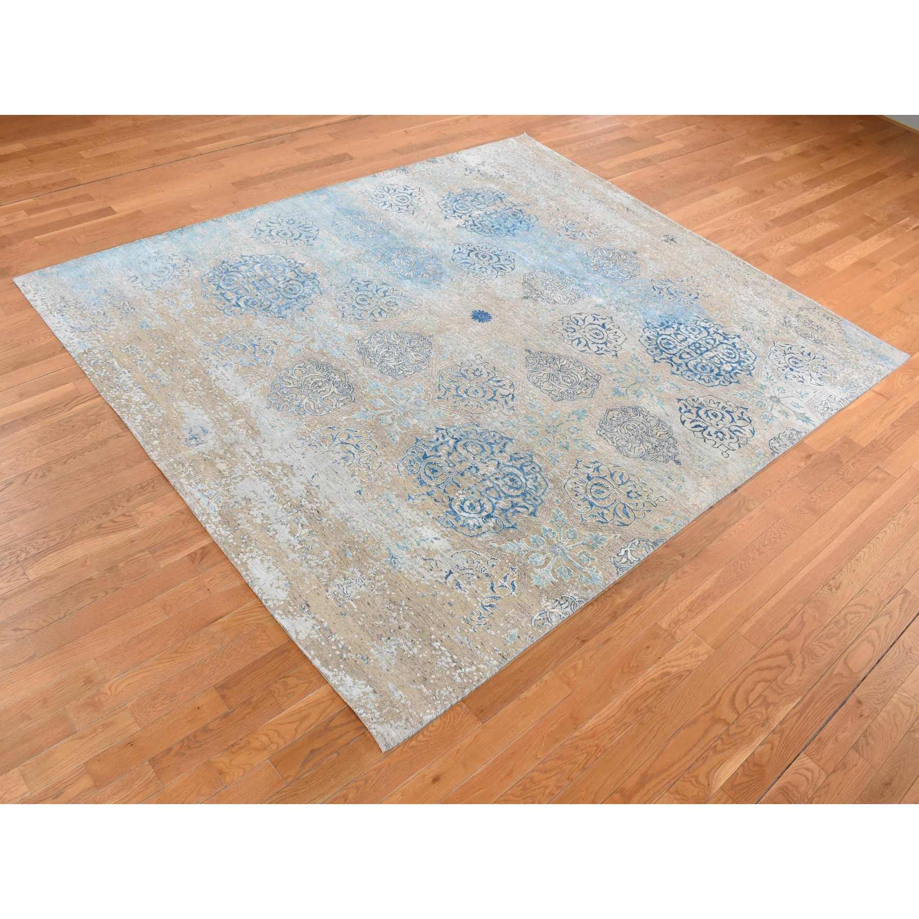 Transitional-Hand-Knotted-Rug-435270