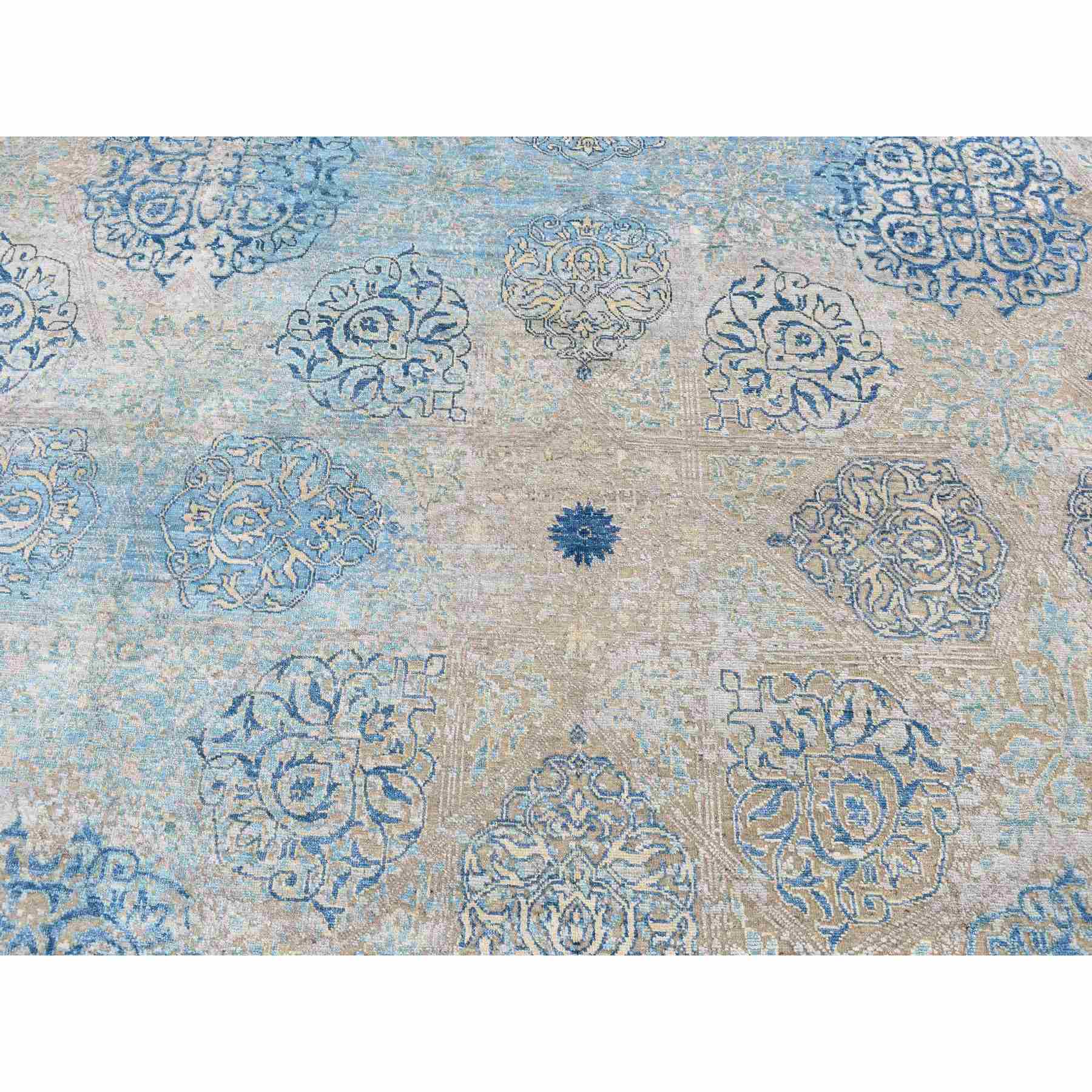 Transitional-Hand-Knotted-Rug-435270
