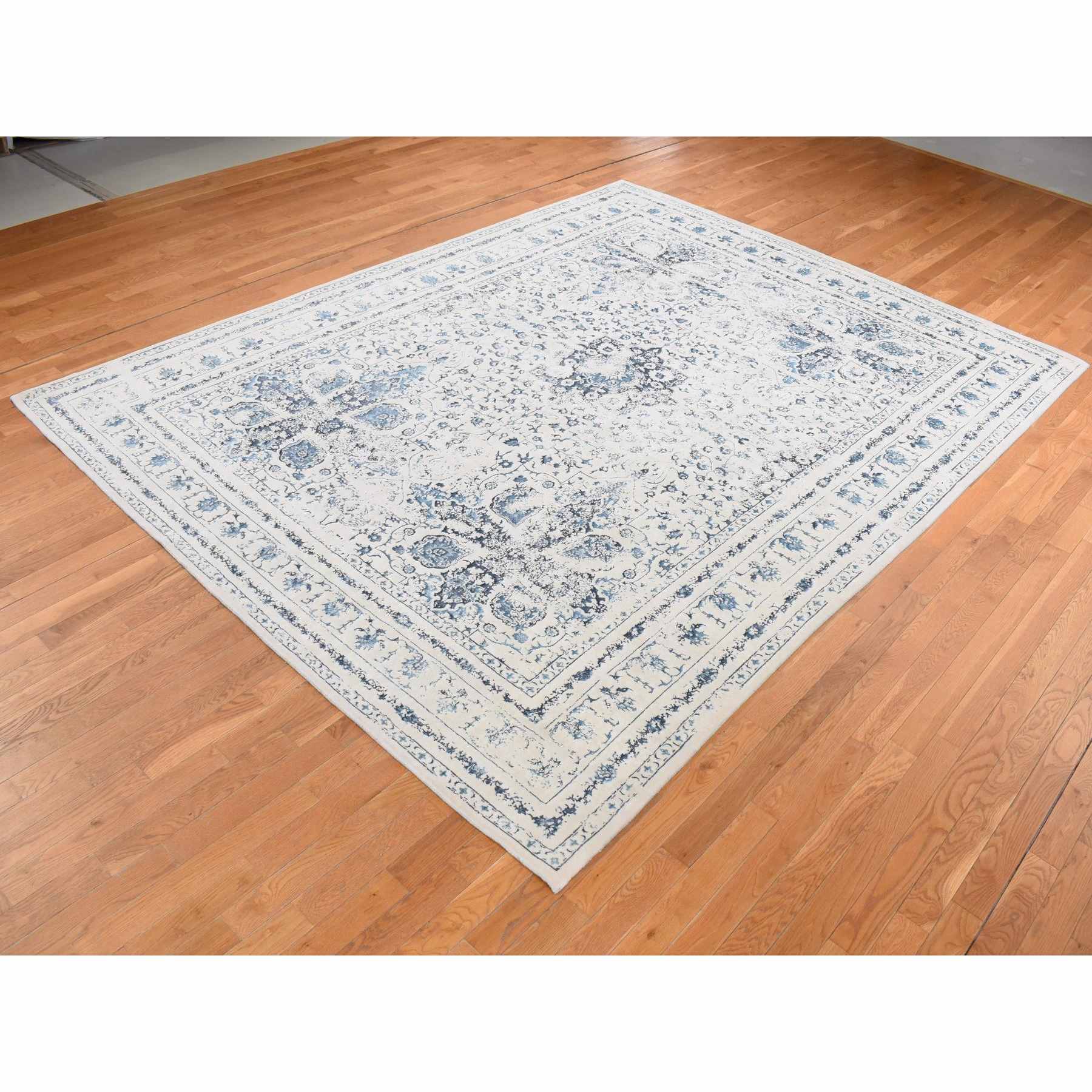 Transitional-Hand-Knotted-Rug-435310
