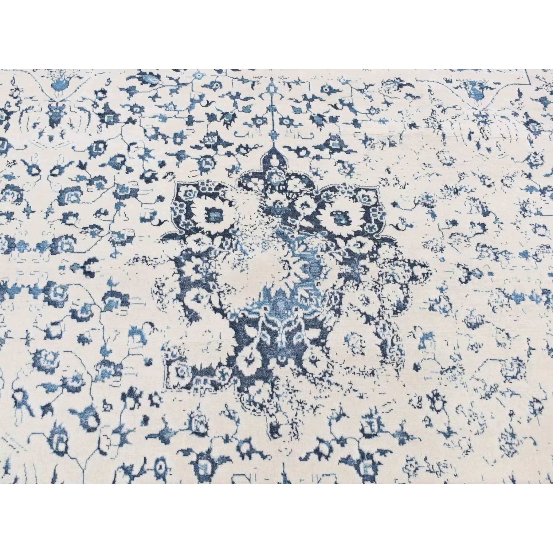Transitional-Hand-Knotted-Rug-435310