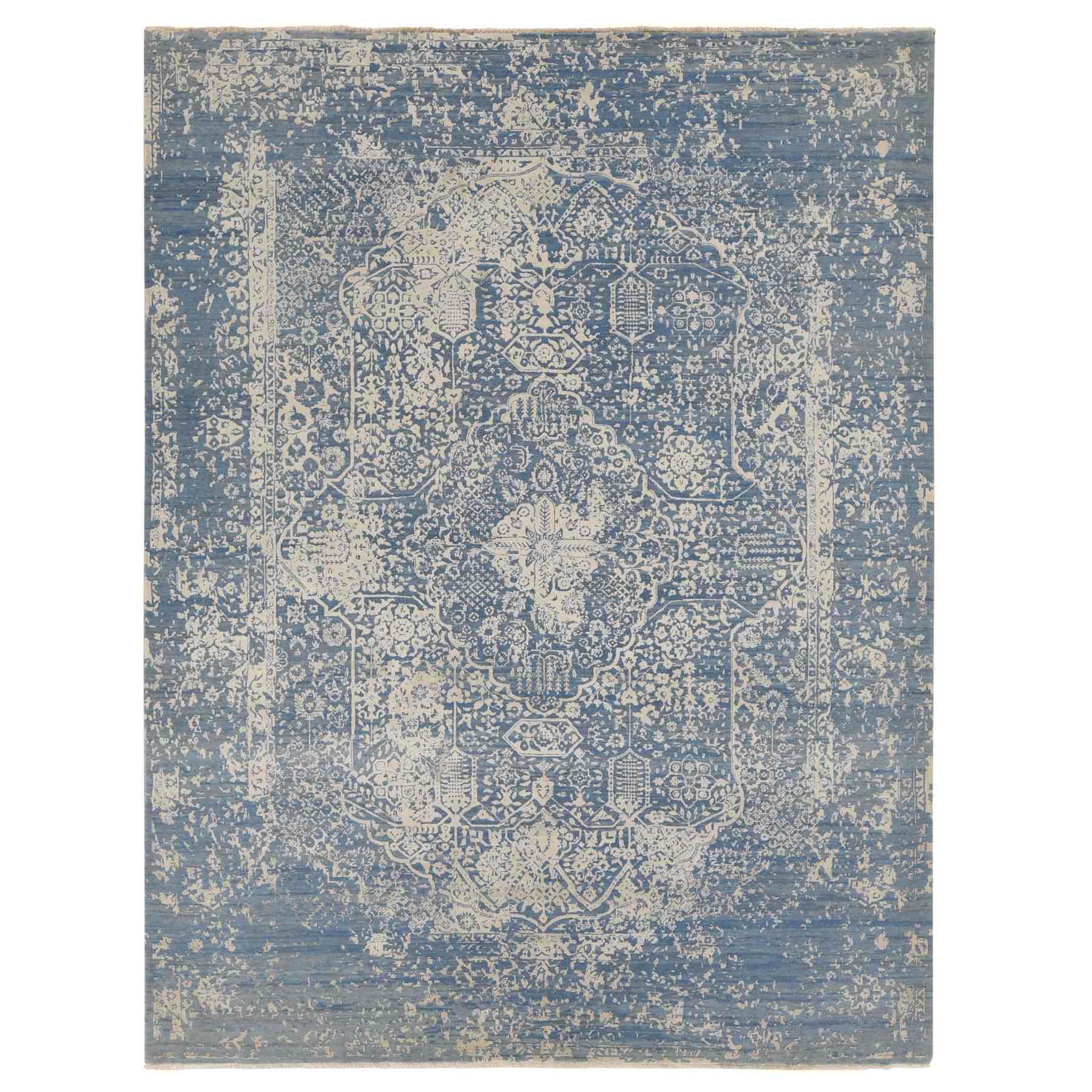 Transitional-Hand-Knotted-Rug-435315