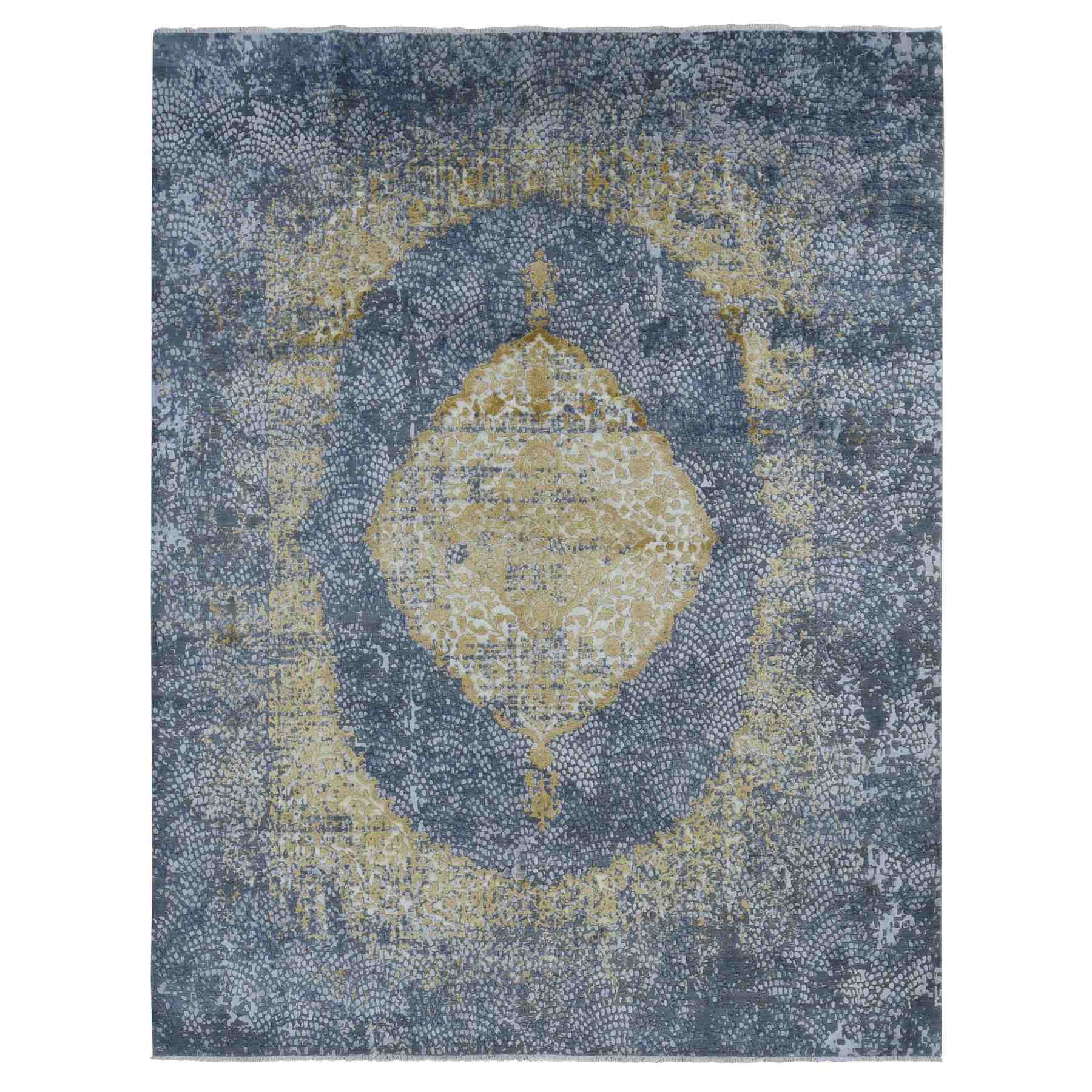 Transitional-Hand-Knotted-Rug-435445