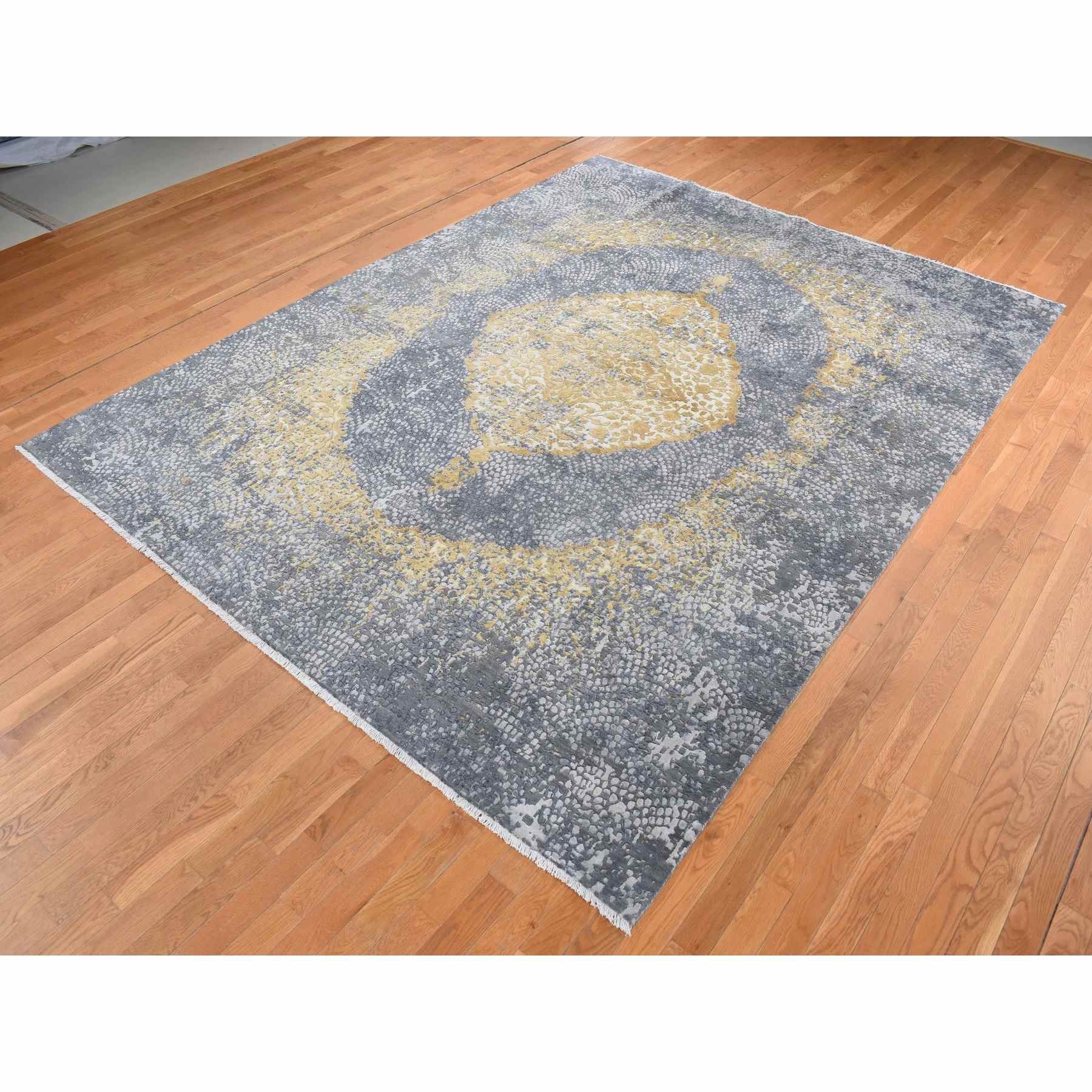 Transitional-Hand-Knotted-Rug-435445