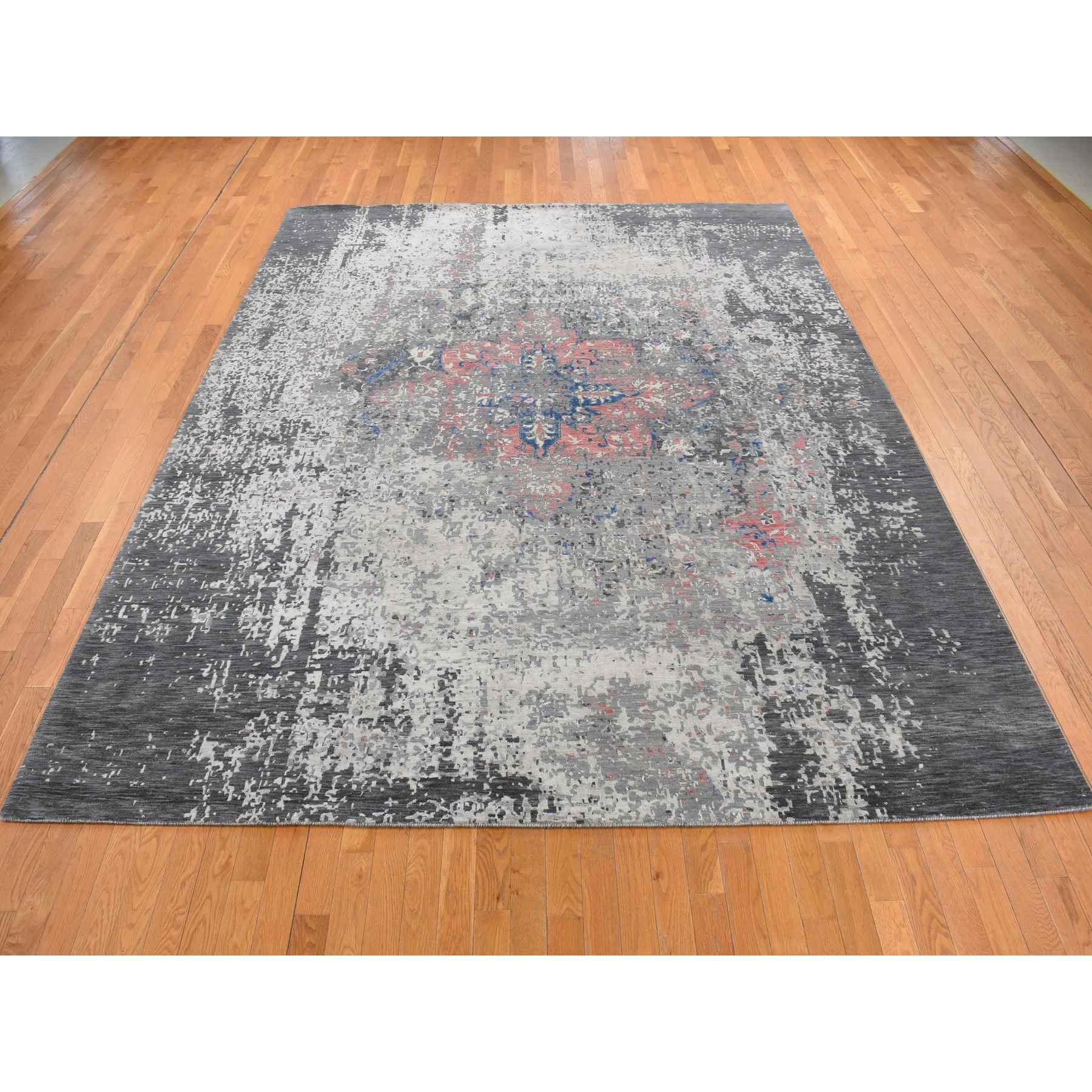 Transitional-Hand-Knotted-Rug-435655