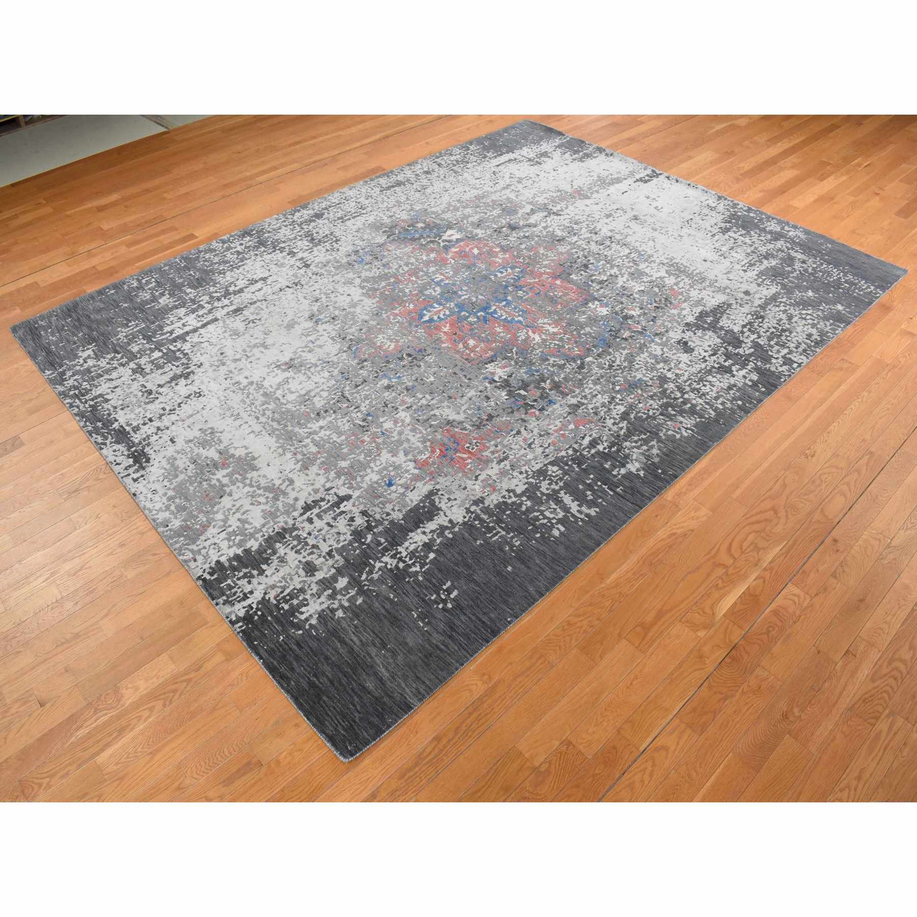 Transitional-Hand-Knotted-Rug-435655
