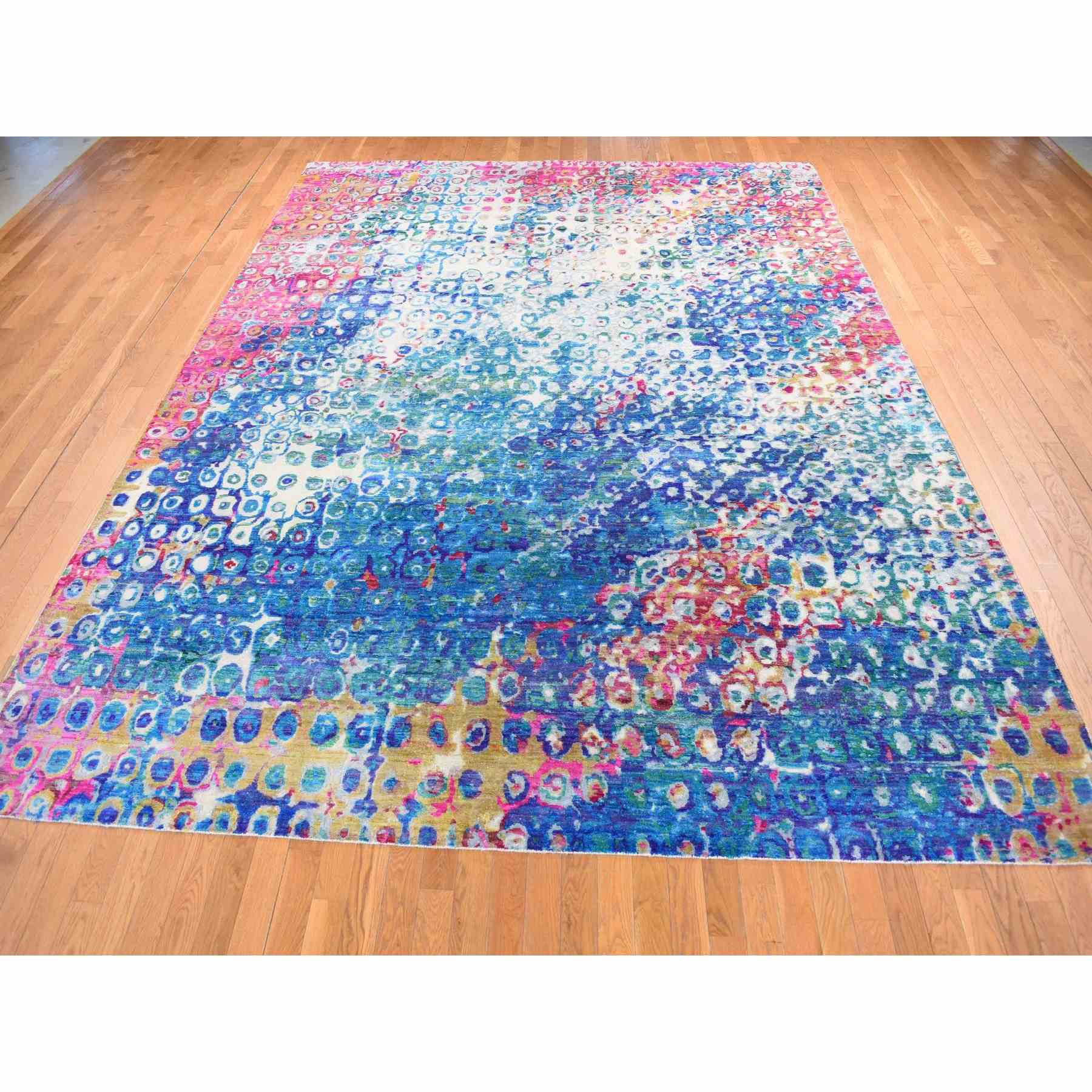Transitional-Hand-Knotted-Rug-435690