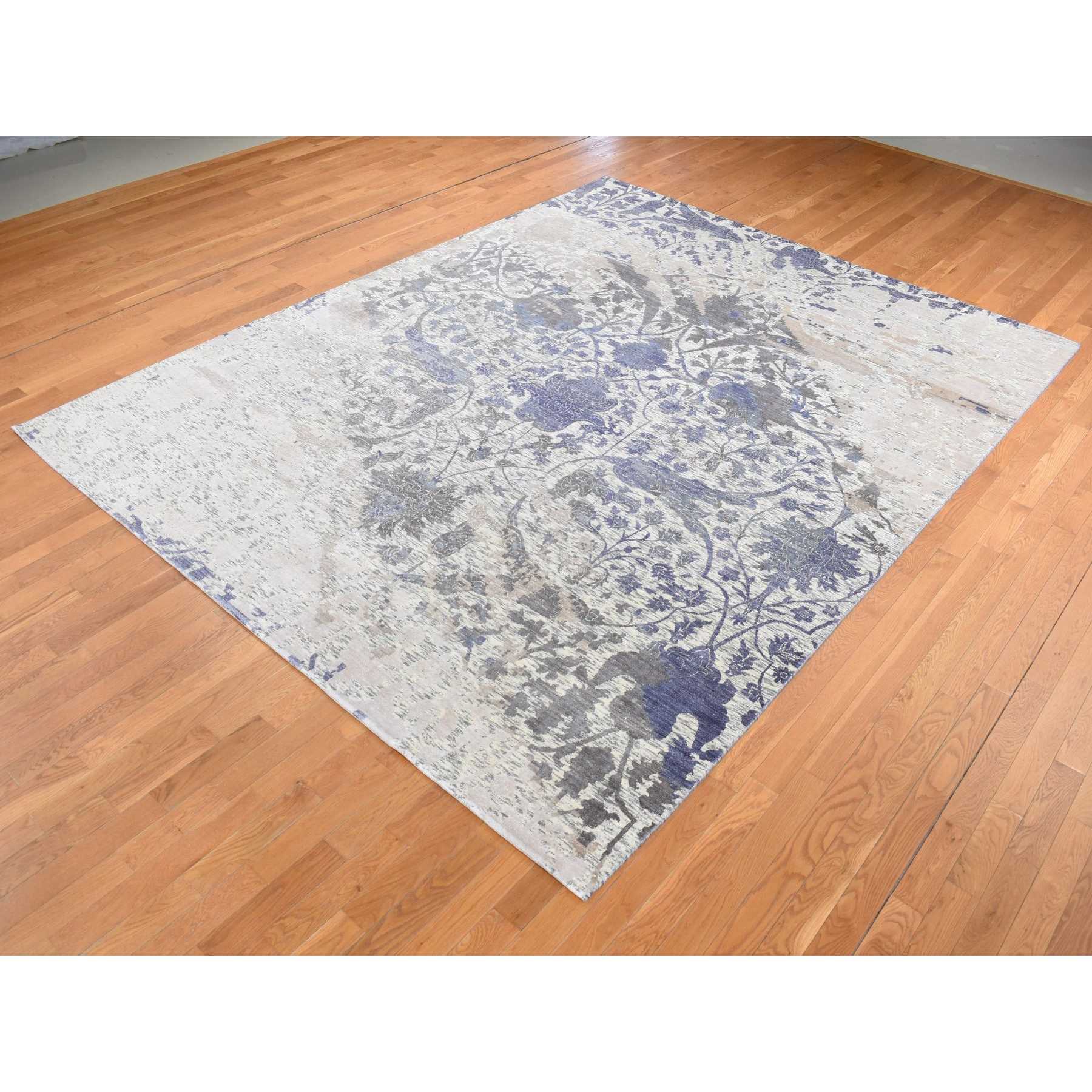 Transitional-Hand-Knotted-Rug-435750