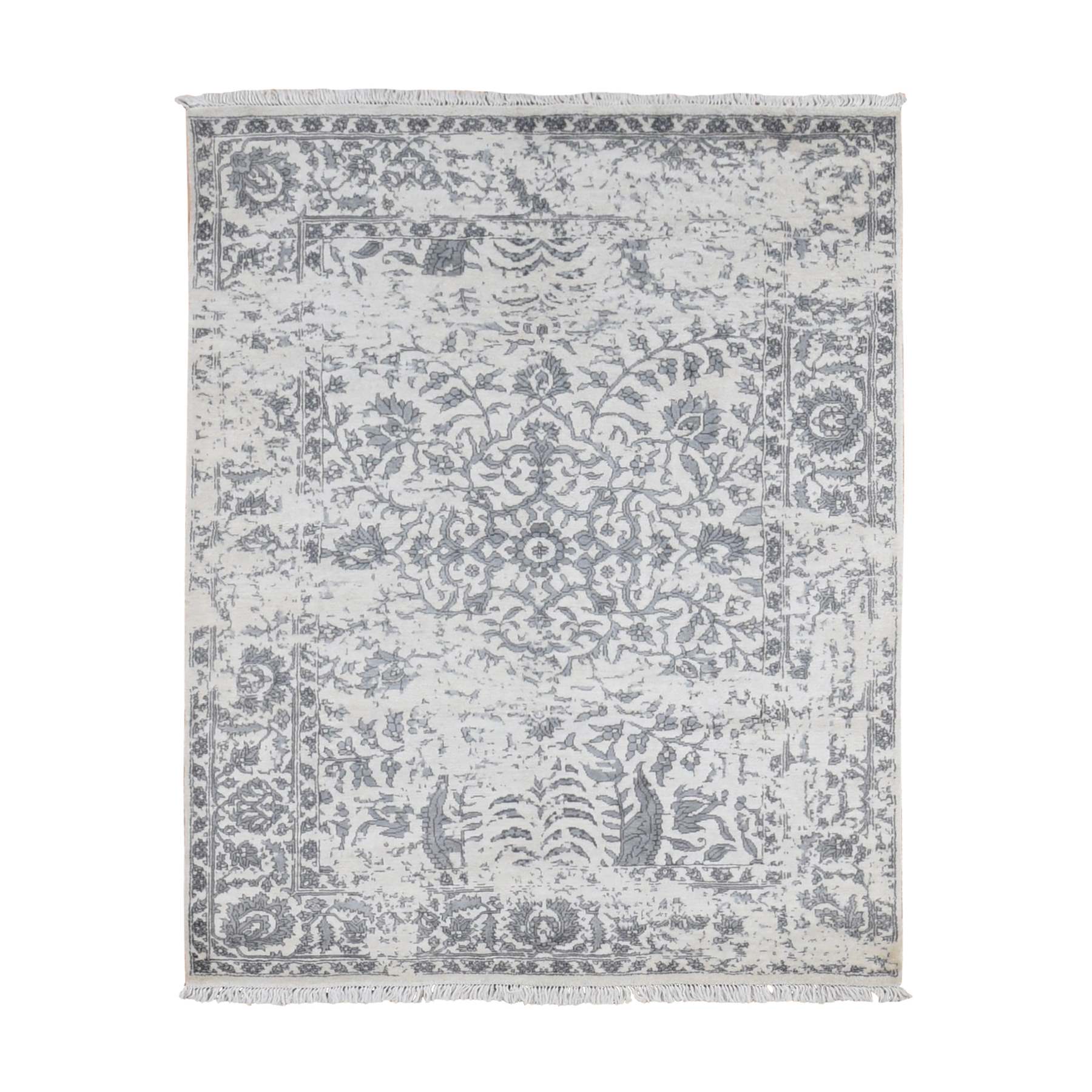 Transitional-Hand-Knotted-Rug-435955