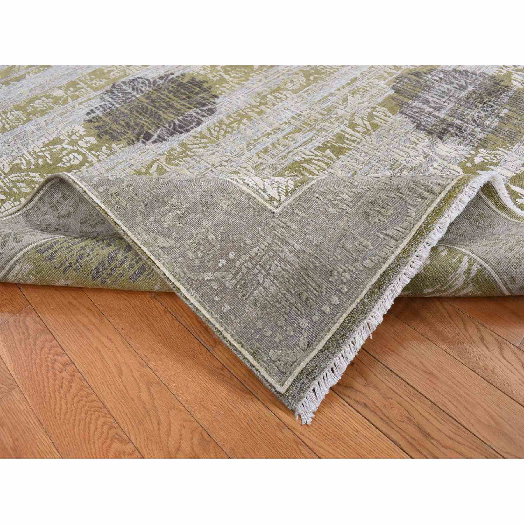 Wool-and-Silk-Hand-Knotted-Rug-435355