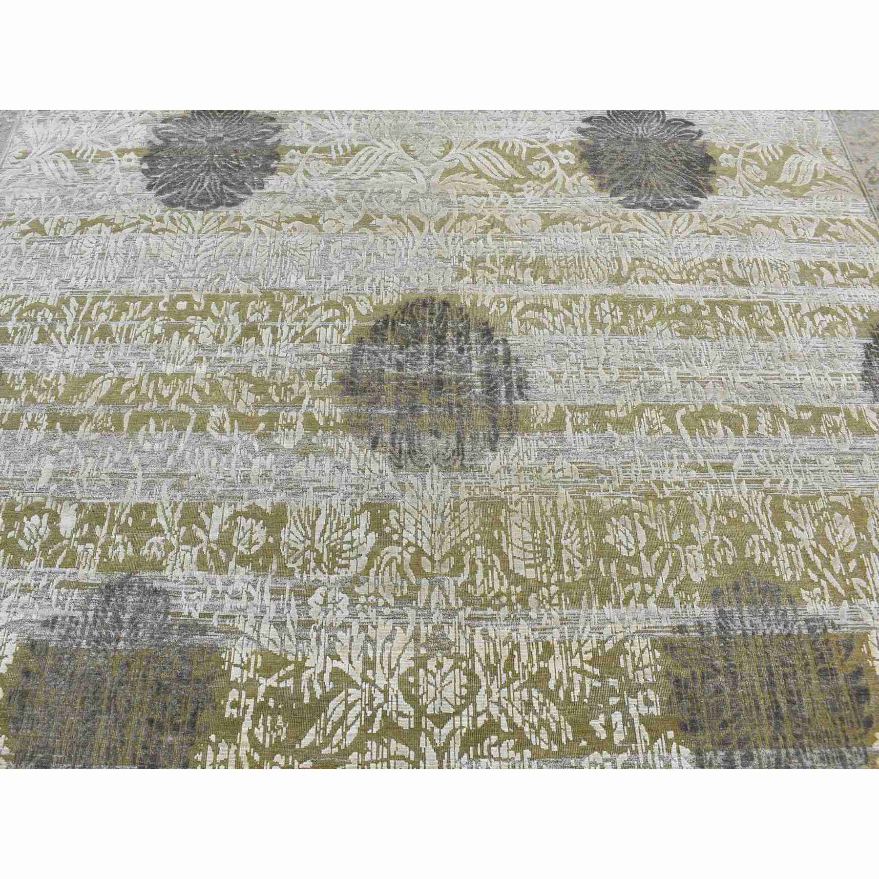 Wool-and-Silk-Hand-Knotted-Rug-435355
