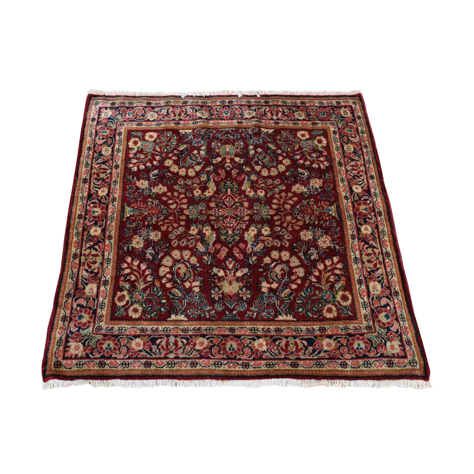 Antique-Hand-Knotted-Rug-438200