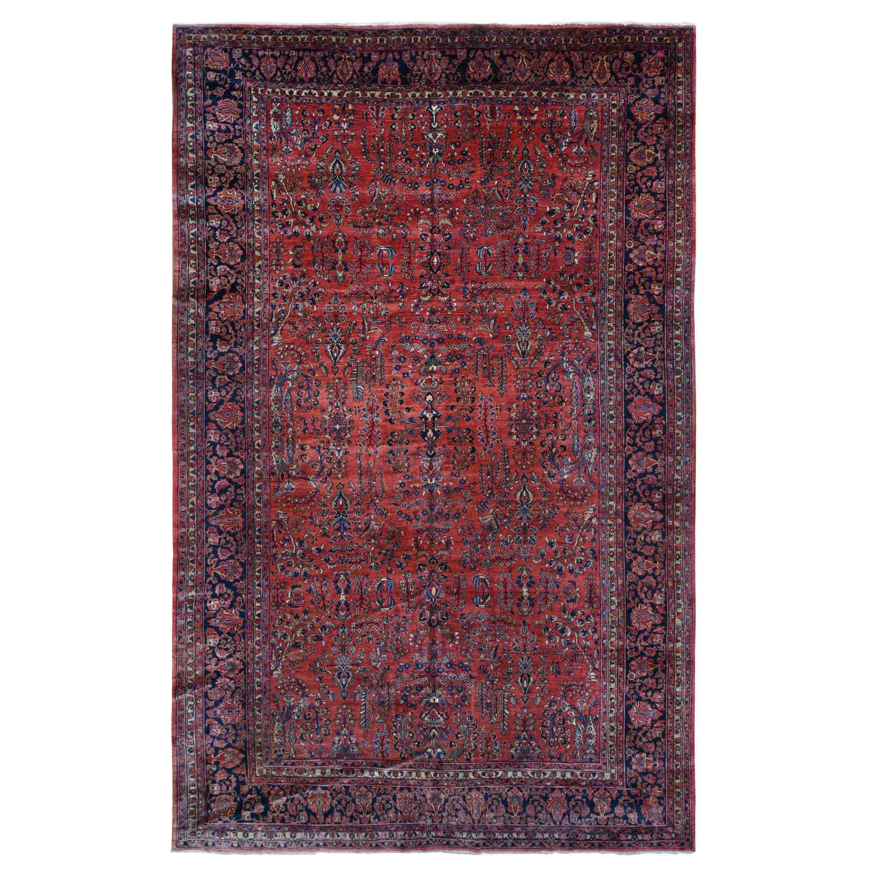 Antique-Hand-Knotted-Rug-438205