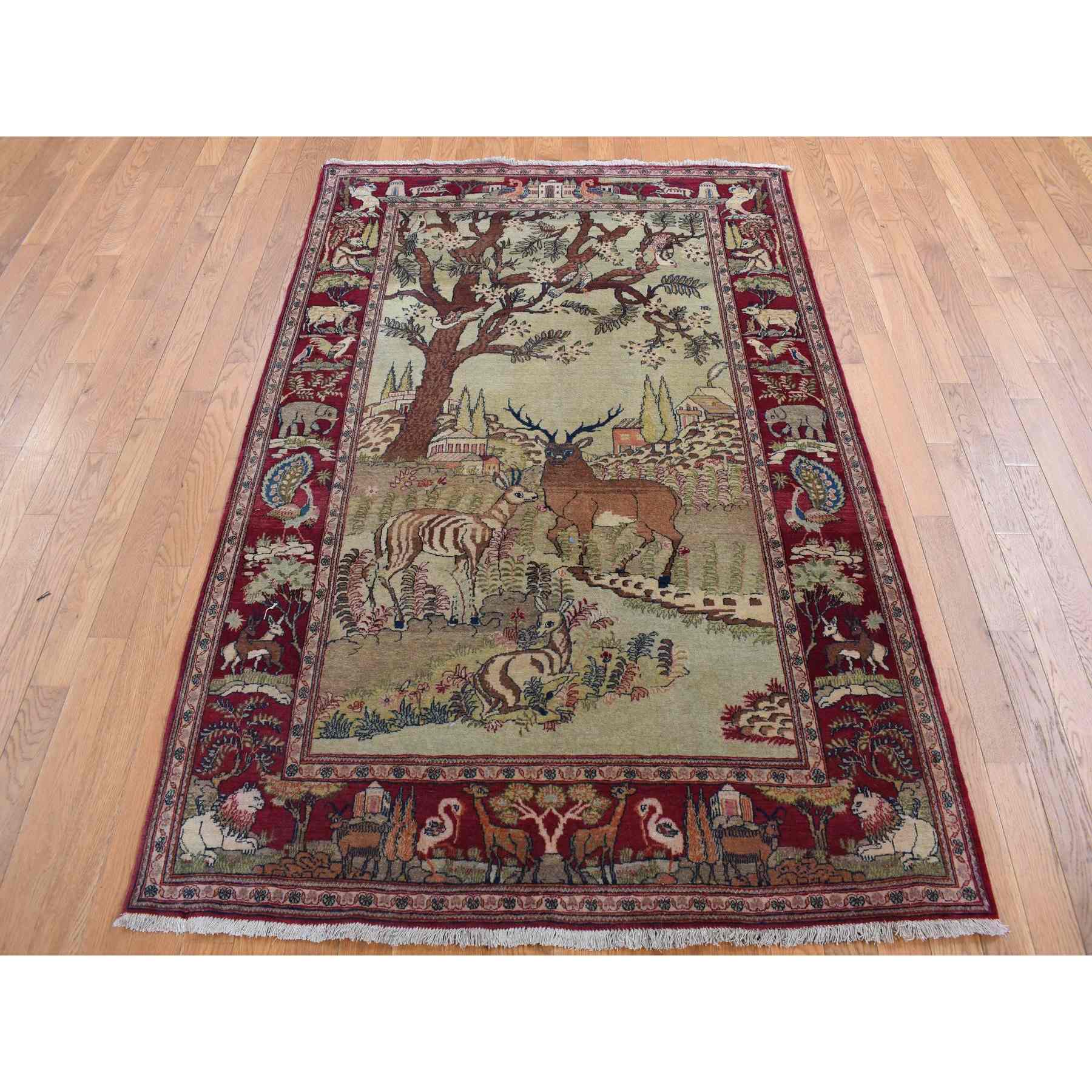Antique-Hand-Knotted-Rug-439375