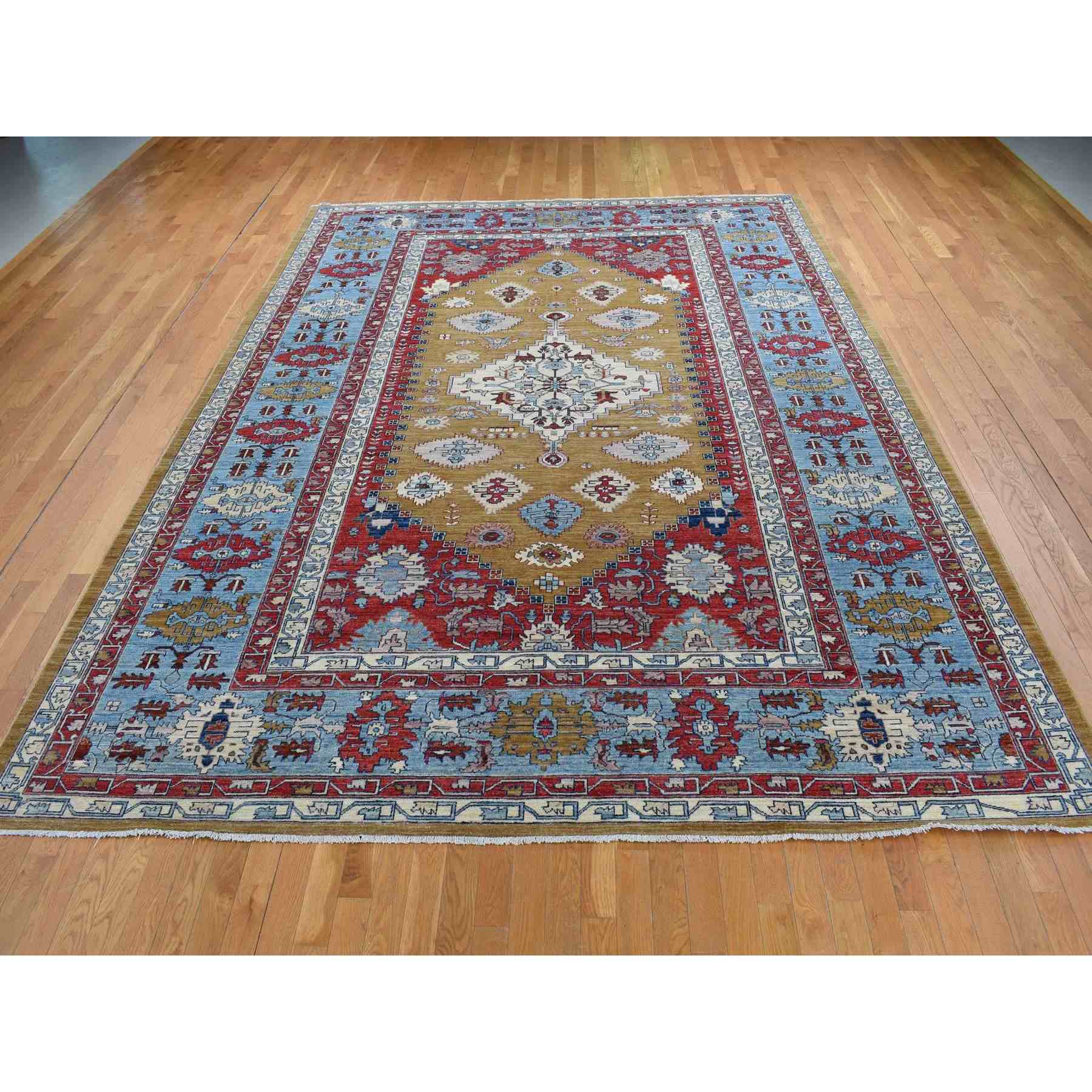 Heriz-Hand-Knotted-Rug-437680