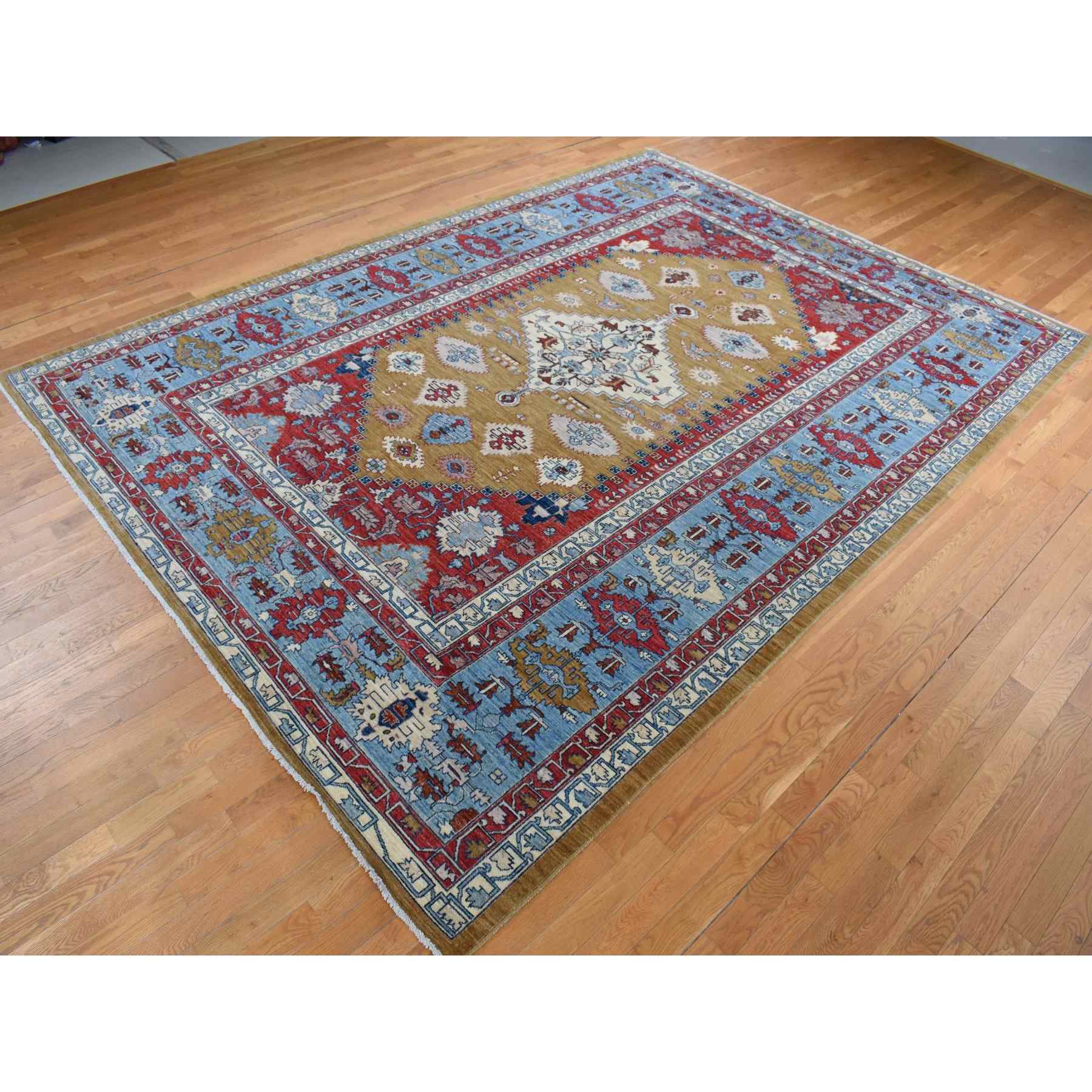 Heriz-Hand-Knotted-Rug-437680
