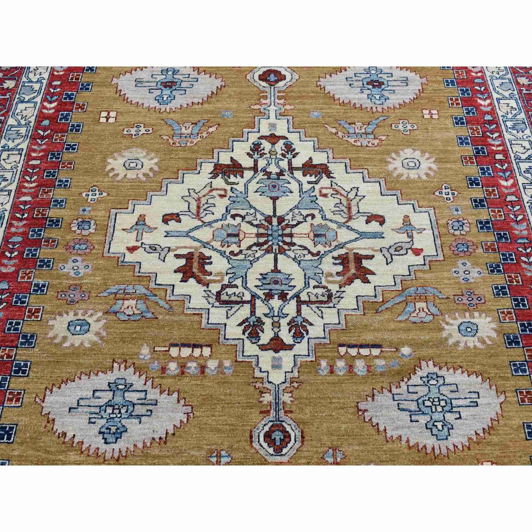 Heriz-Hand-Knotted-Rug-437680