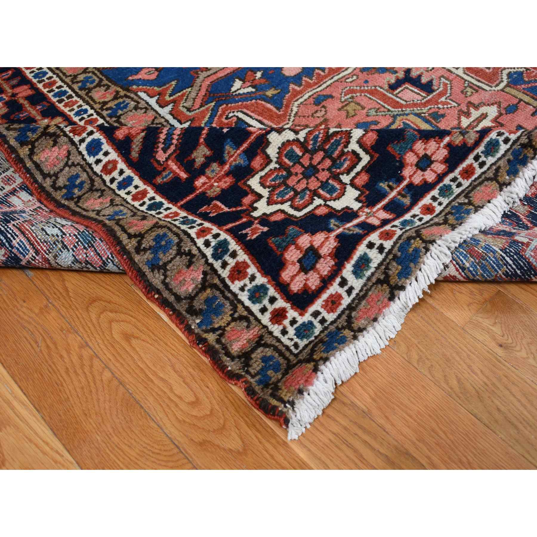 Heriz-Hand-Knotted-Rug-437805