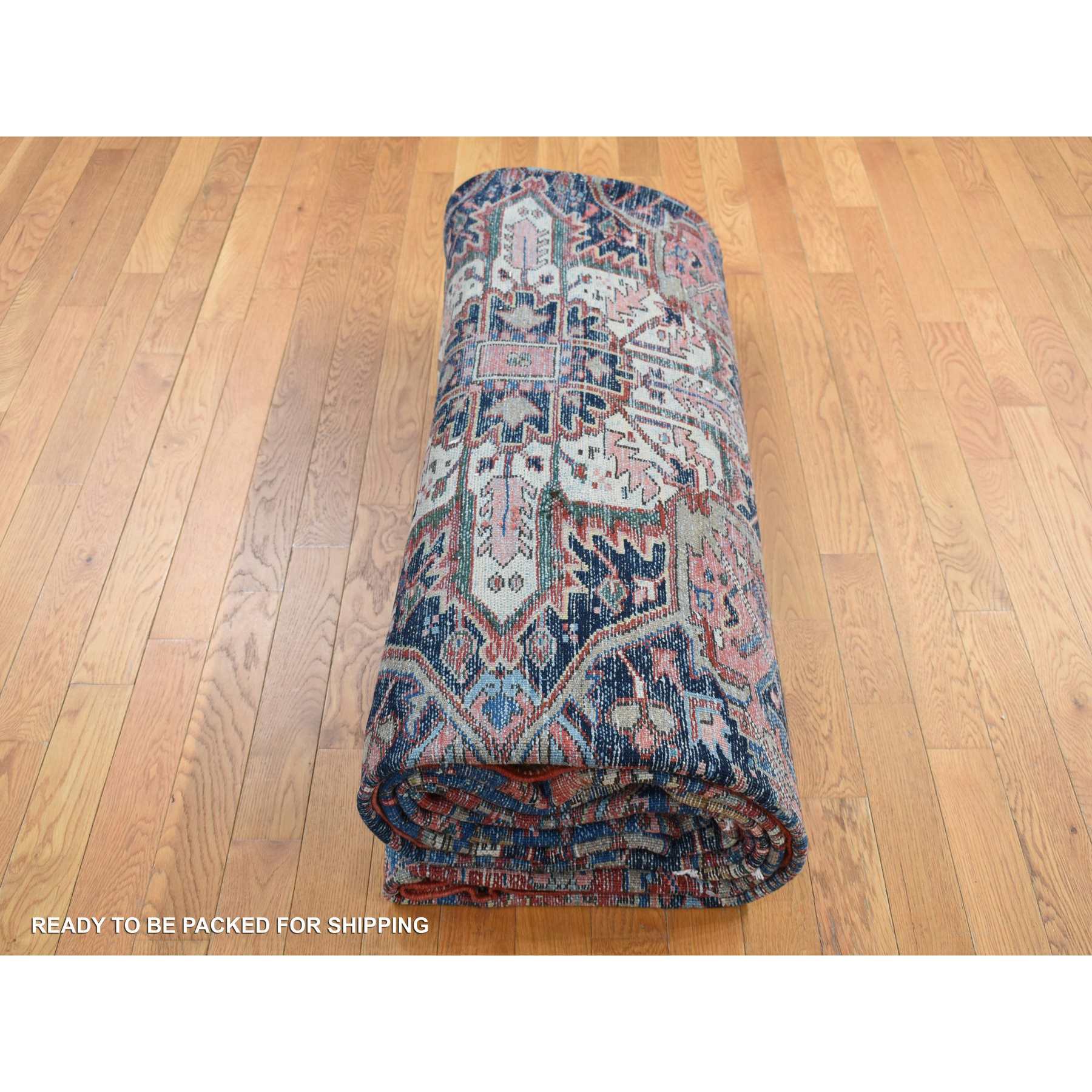 Heriz-Hand-Knotted-Rug-437805