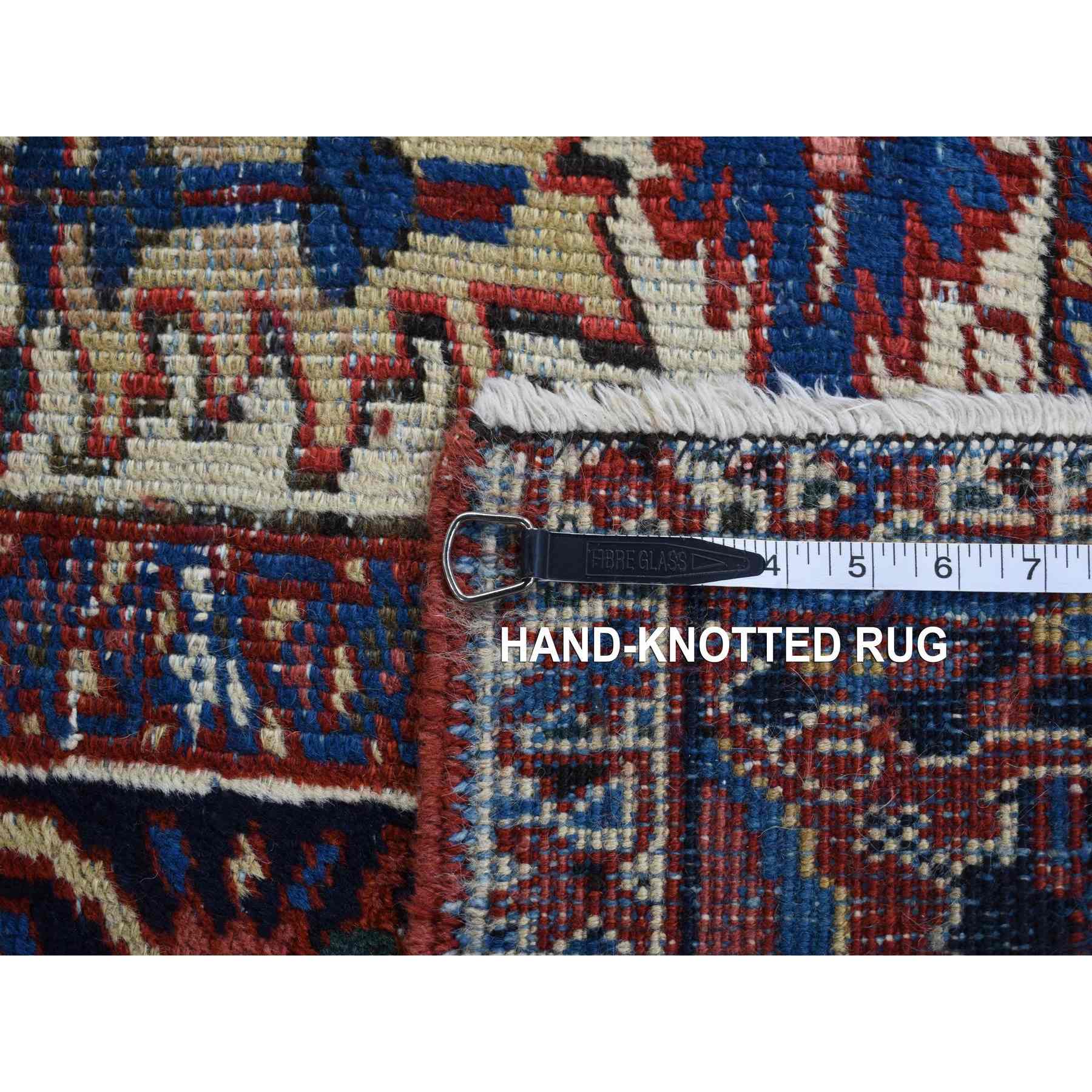 Heriz-Hand-Knotted-Rug-437820