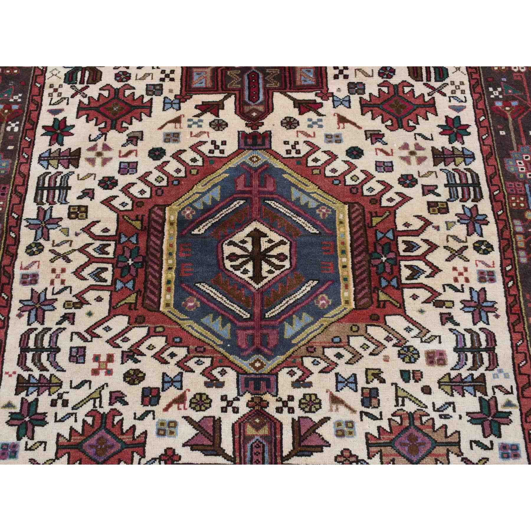 Heriz-Hand-Knotted-Rug-437925