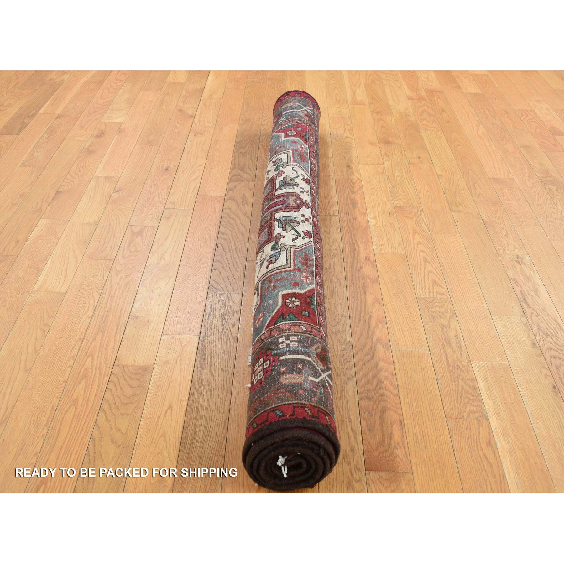 Heriz-Hand-Knotted-Rug-437925
