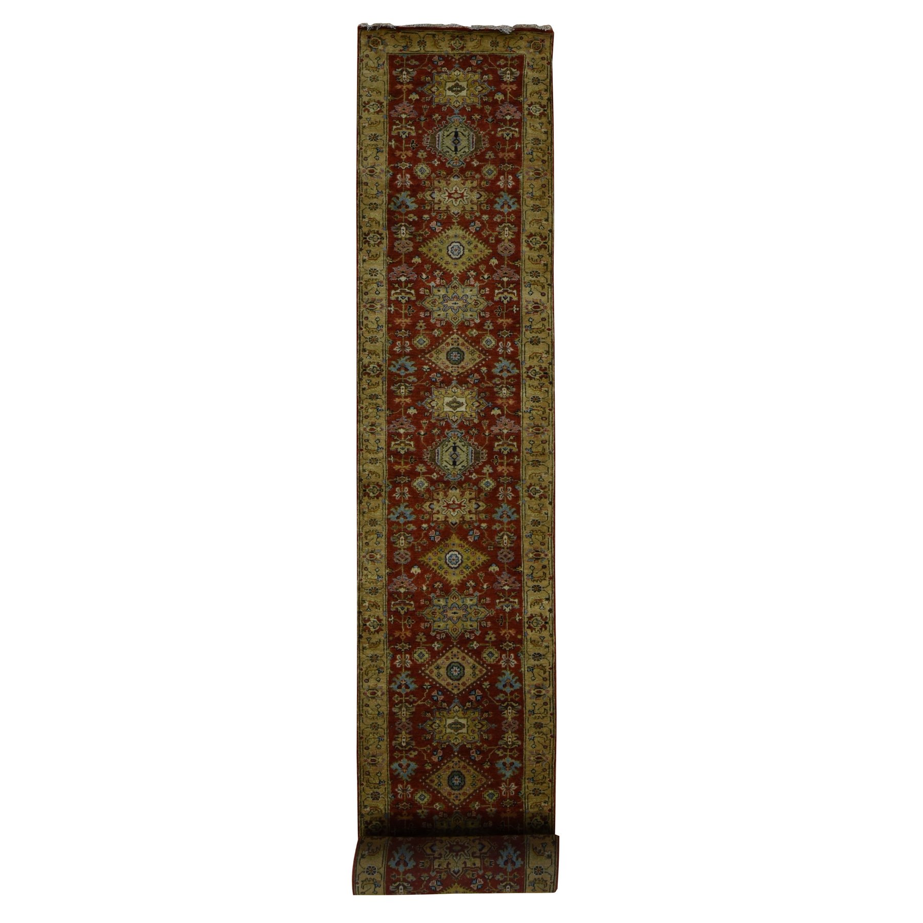 Heriz-Hand-Knotted-Rug-438185
