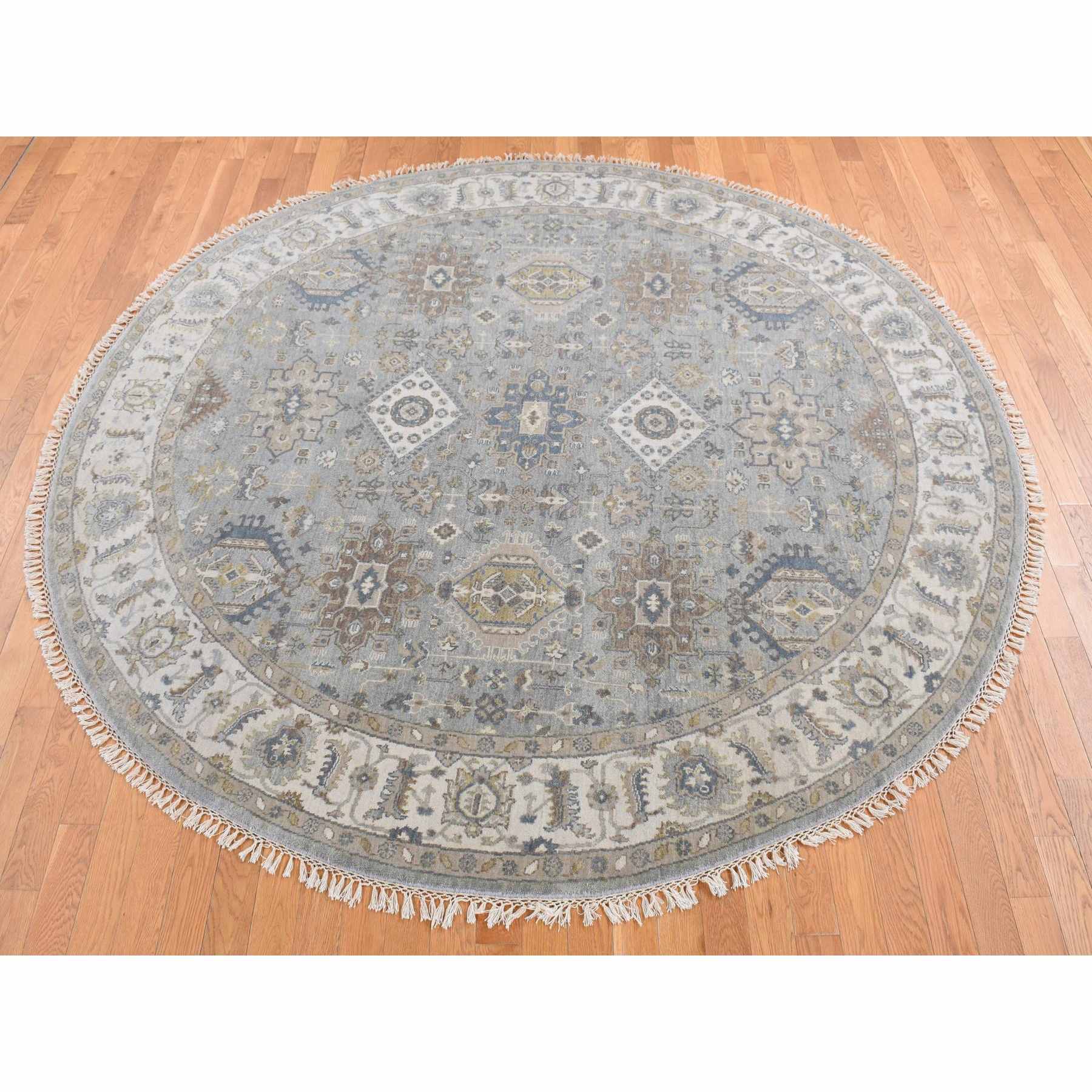 Heriz-Hand-Knotted-Rug-438685