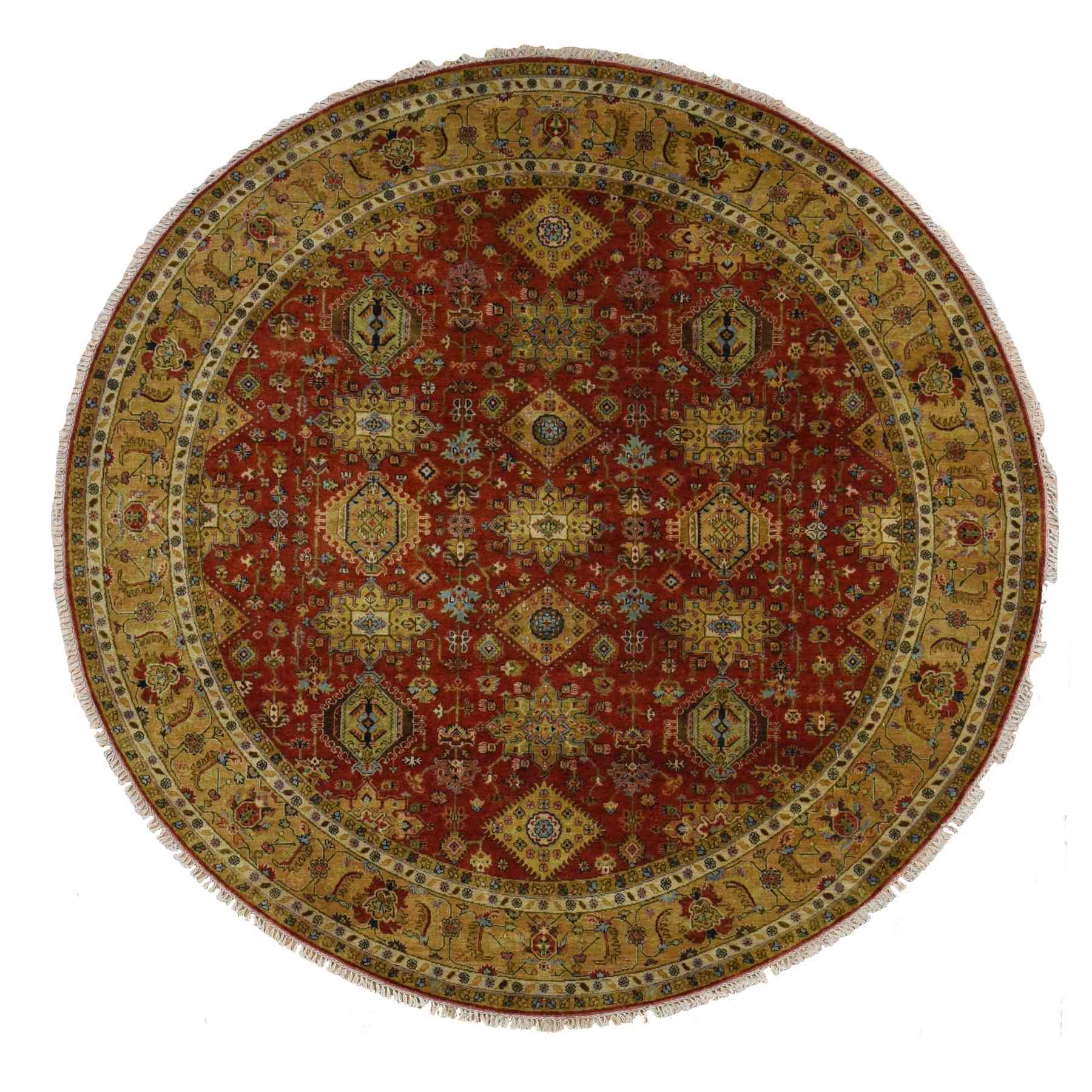 Heriz-Hand-Knotted-Rug-438700