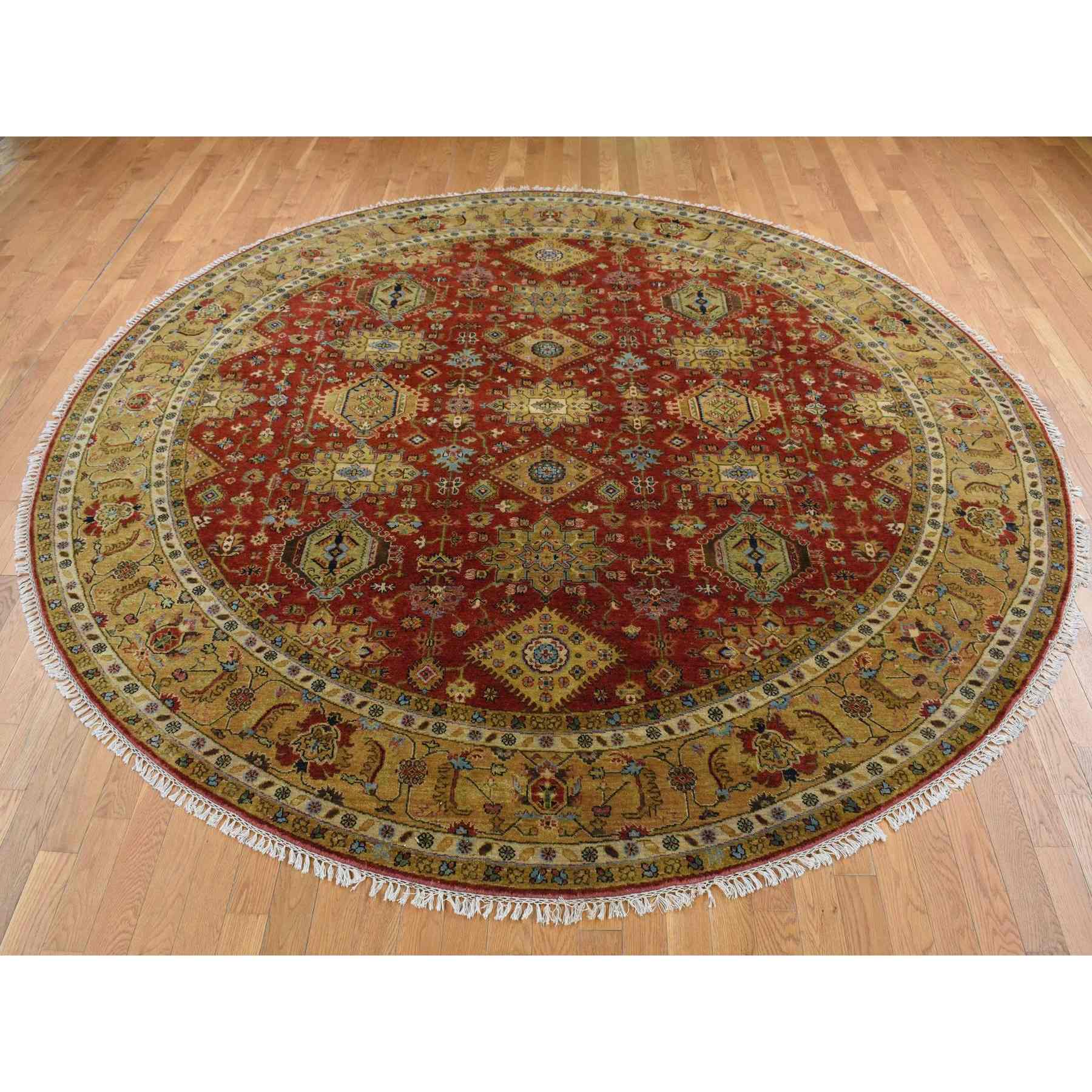 Heriz-Hand-Knotted-Rug-438700