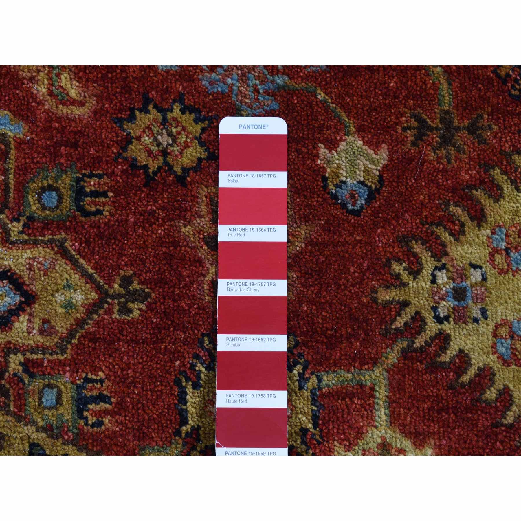 Heriz-Hand-Knotted-Rug-438700