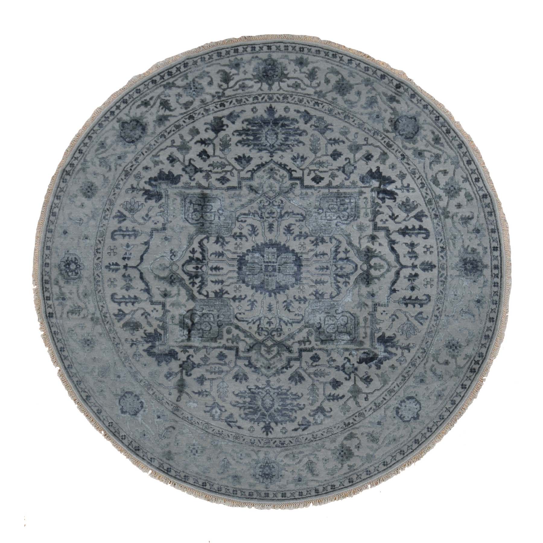 Heriz-Hand-Knotted-Rug-438735