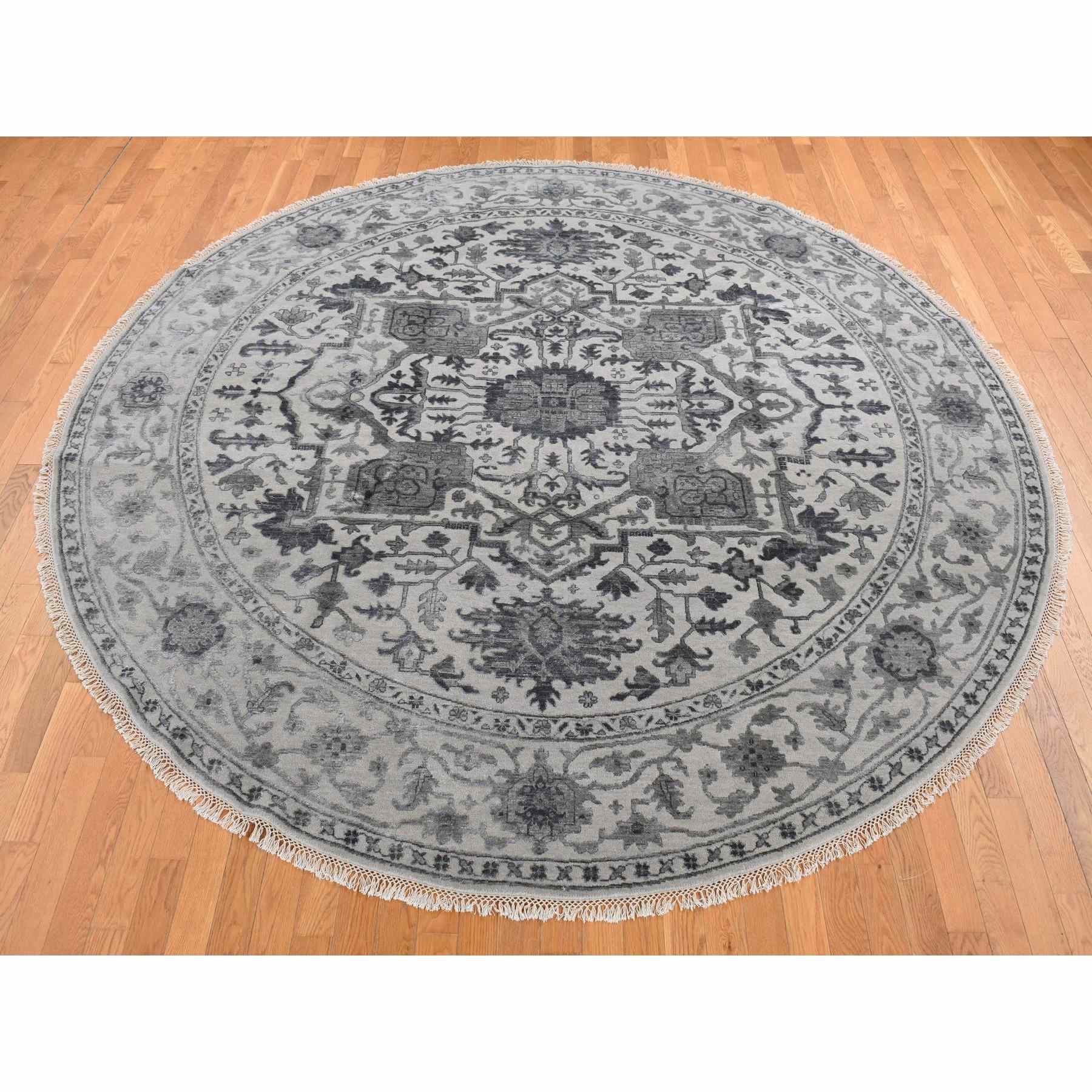 Heriz-Hand-Knotted-Rug-438735