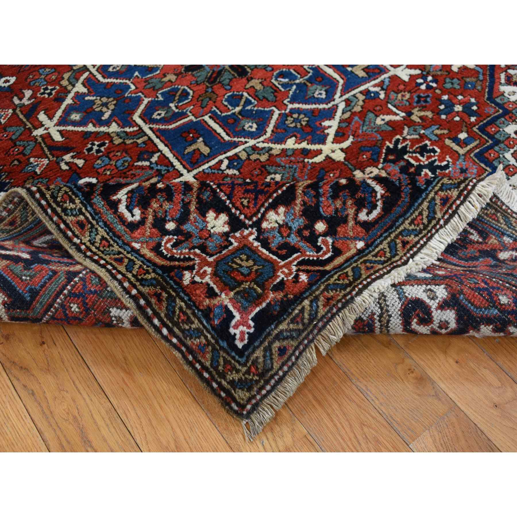 Heriz-Hand-Knotted-Rug-439575