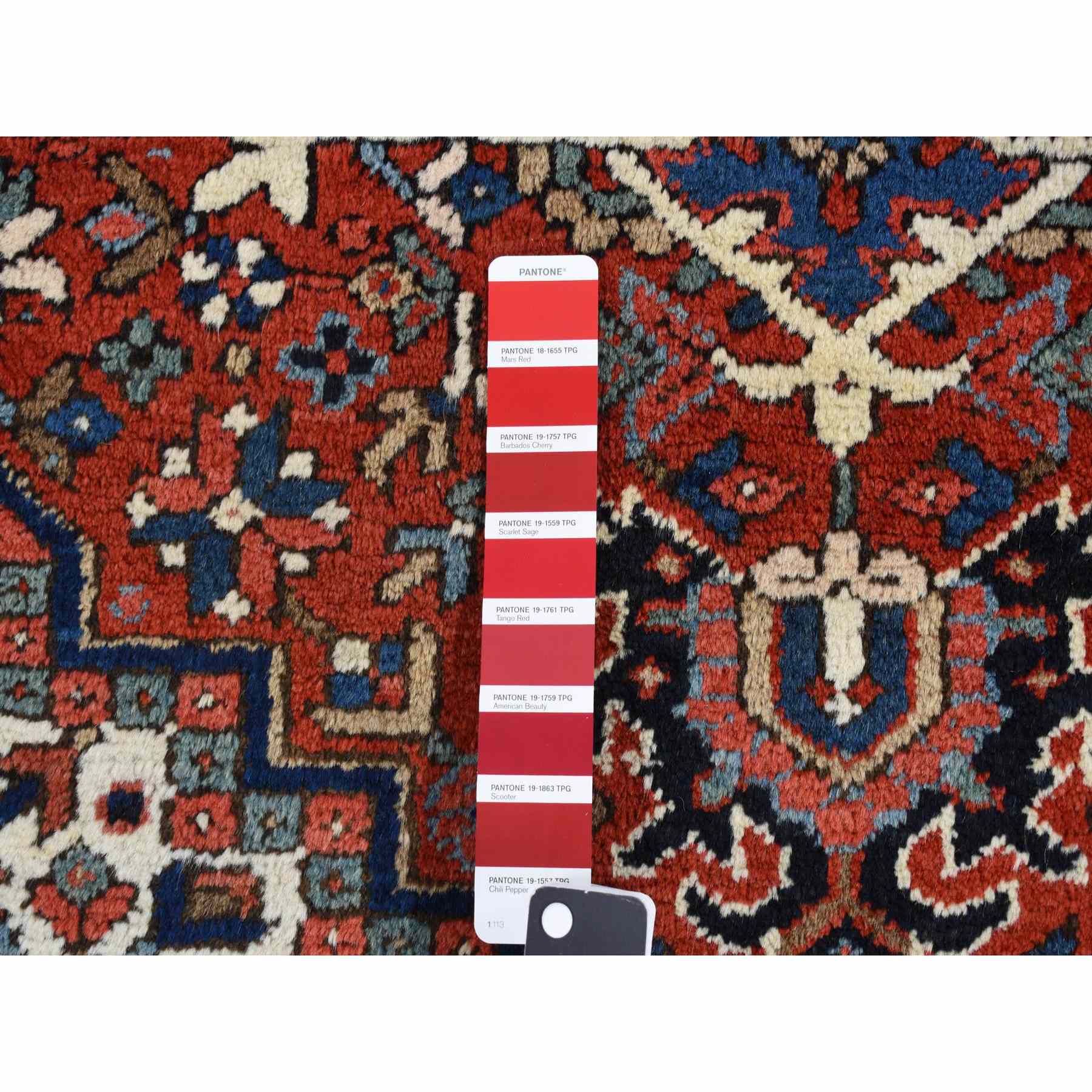Heriz-Hand-Knotted-Rug-439575