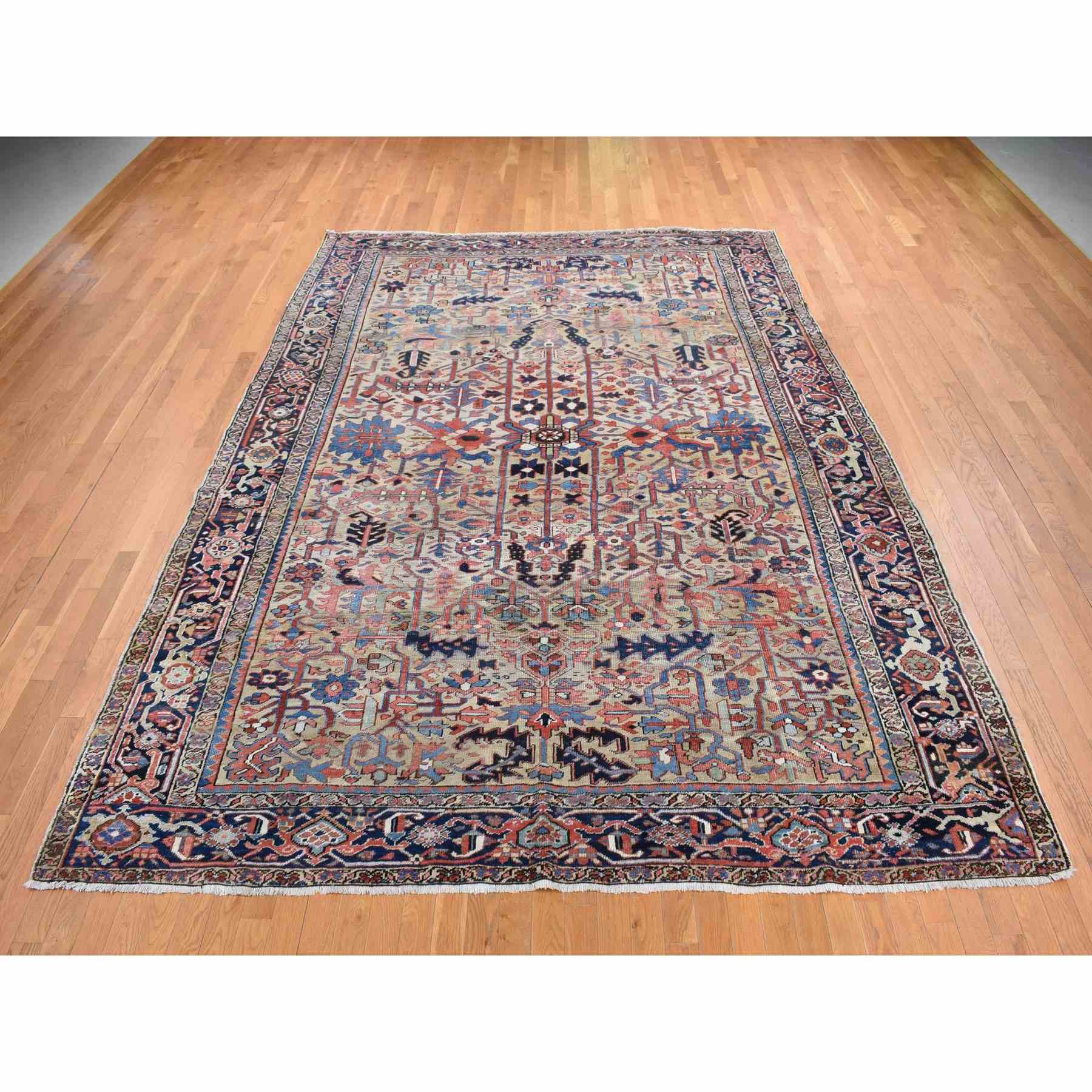 Heriz-Hand-Knotted-Rug-439590