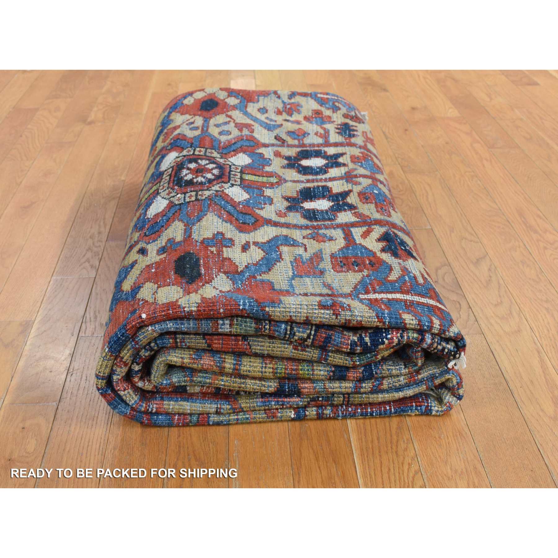 Heriz-Hand-Knotted-Rug-439590