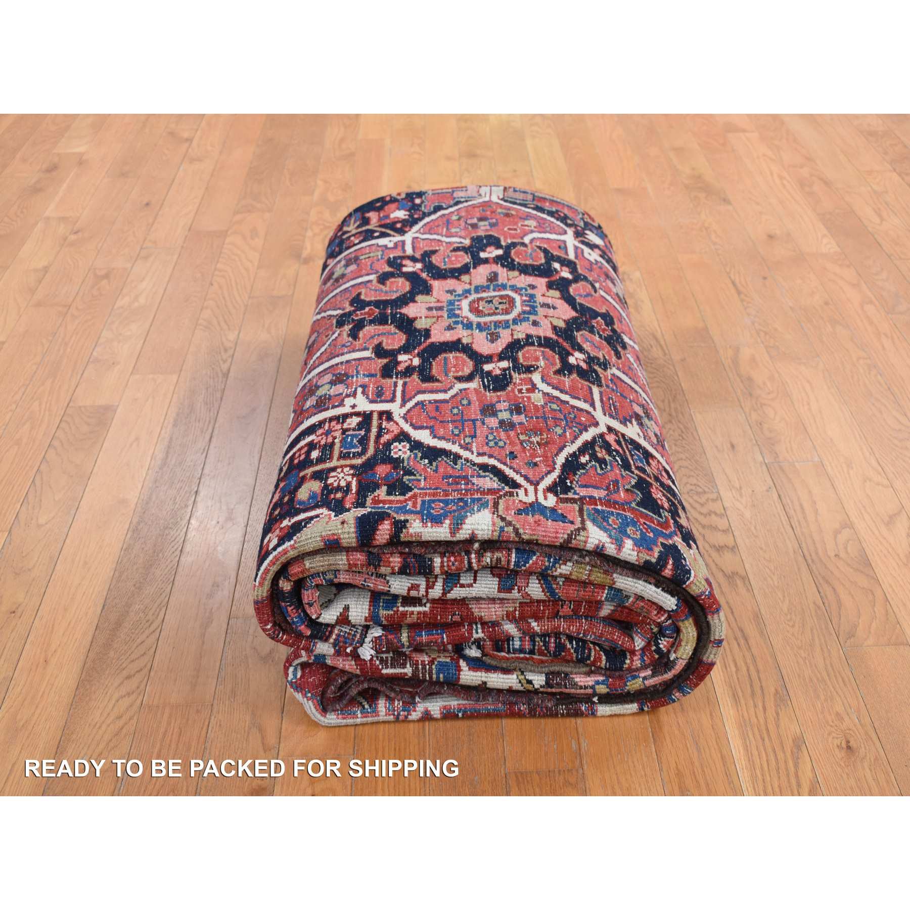 Heriz-Hand-Knotted-Rug-439665