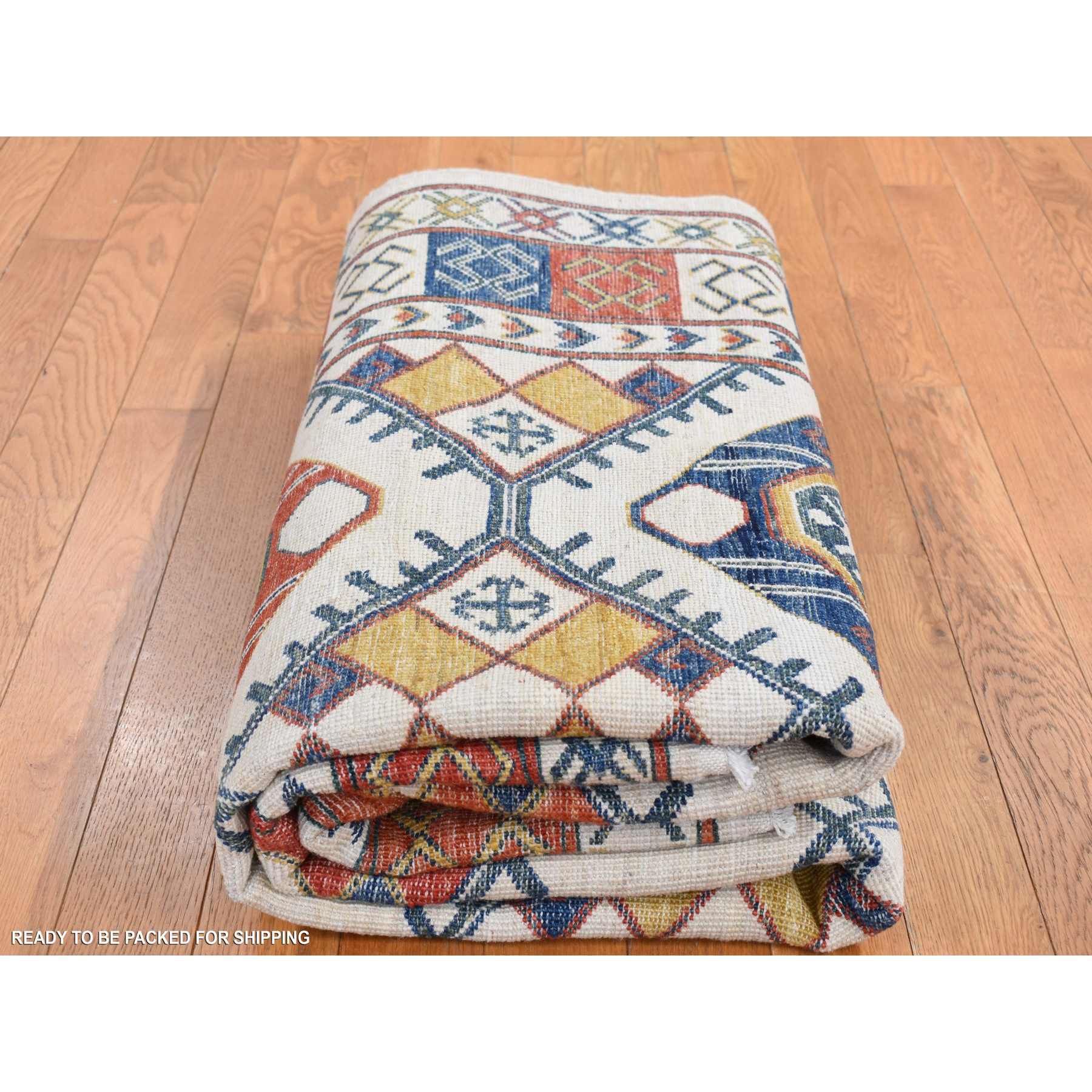 Kazak-Hand-Knotted-Rug-438820