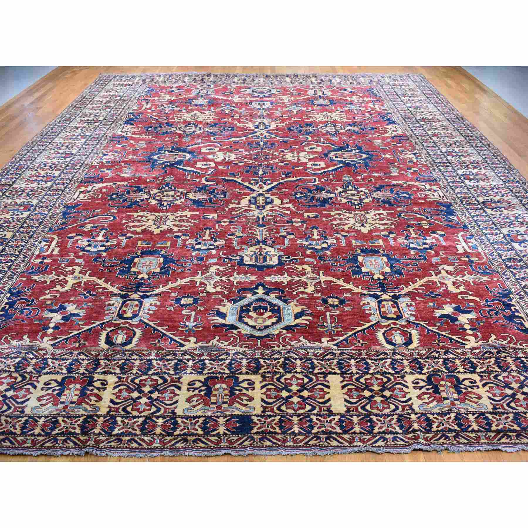 Kazak-Hand-Knotted-Rug-439890