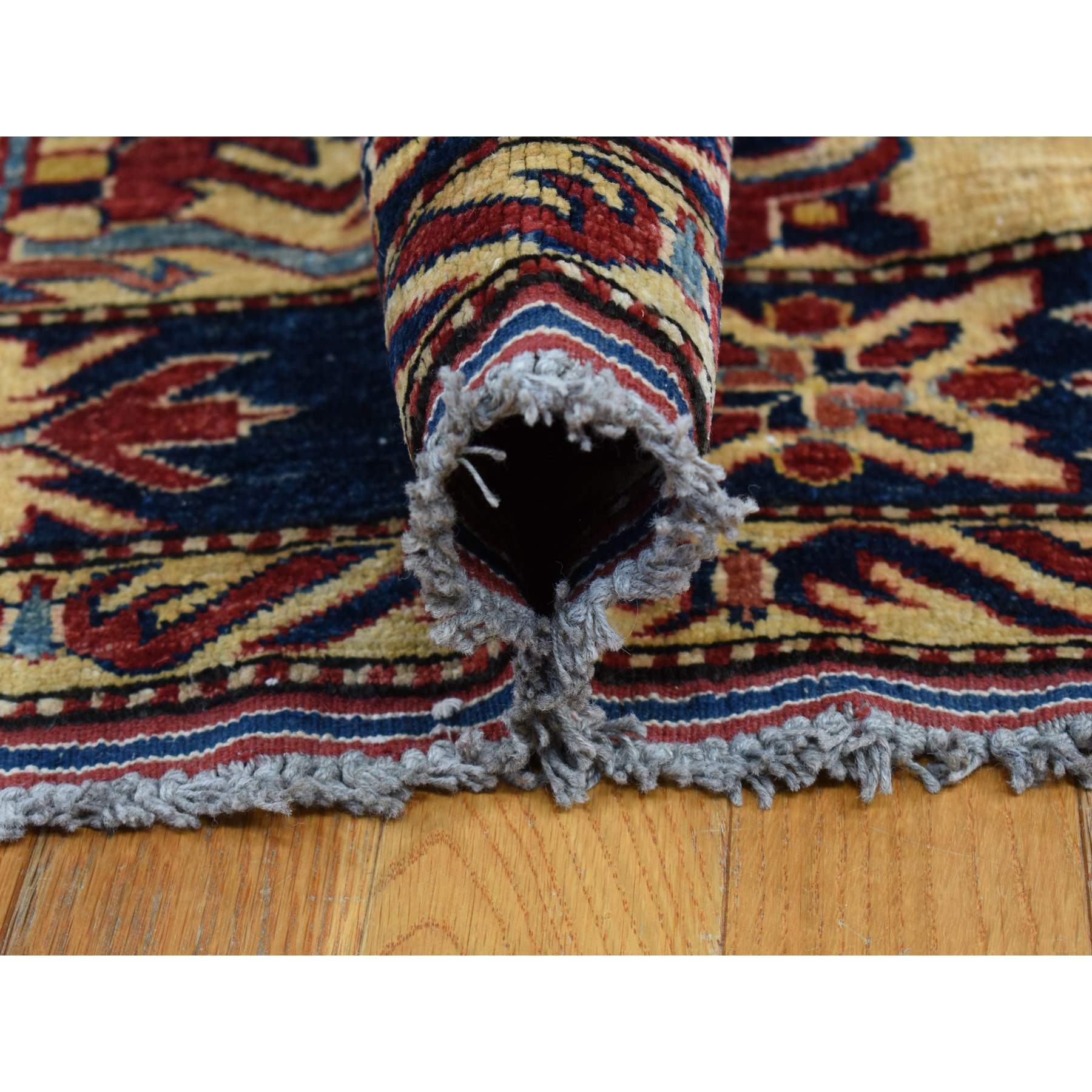 Kazak-Hand-Knotted-Rug-439890