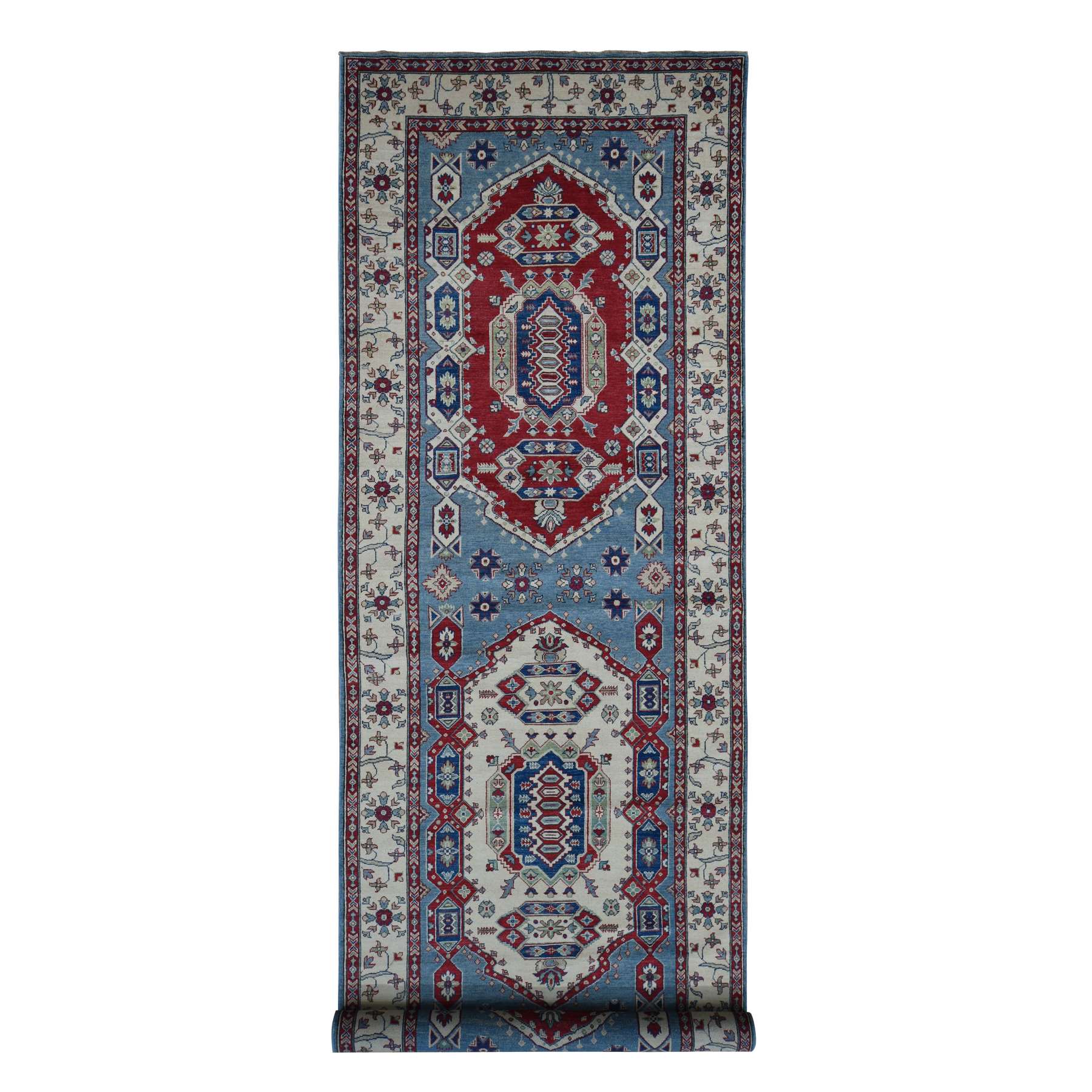 Kazak-Hand-Knotted-Rug-439930