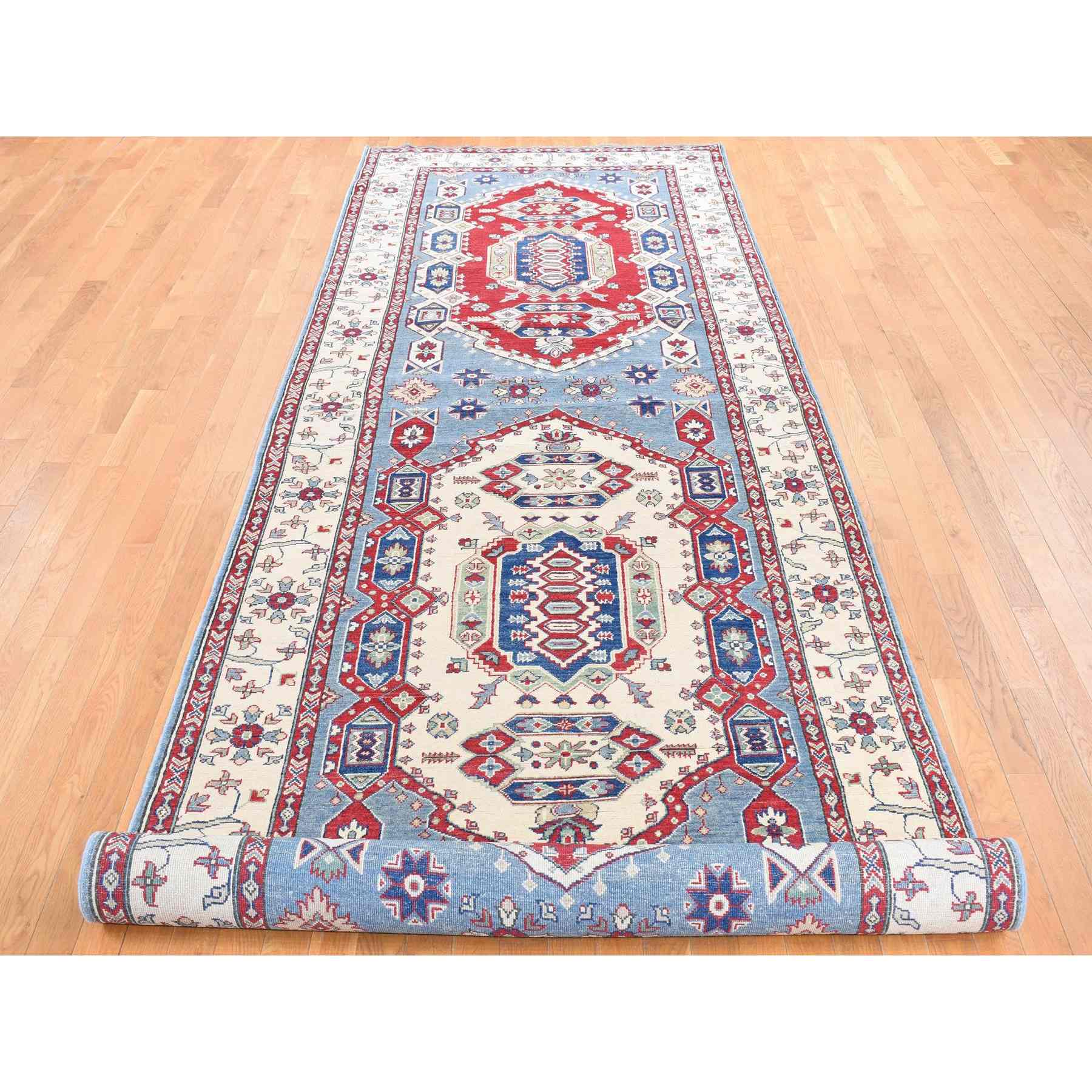 Kazak-Hand-Knotted-Rug-439930