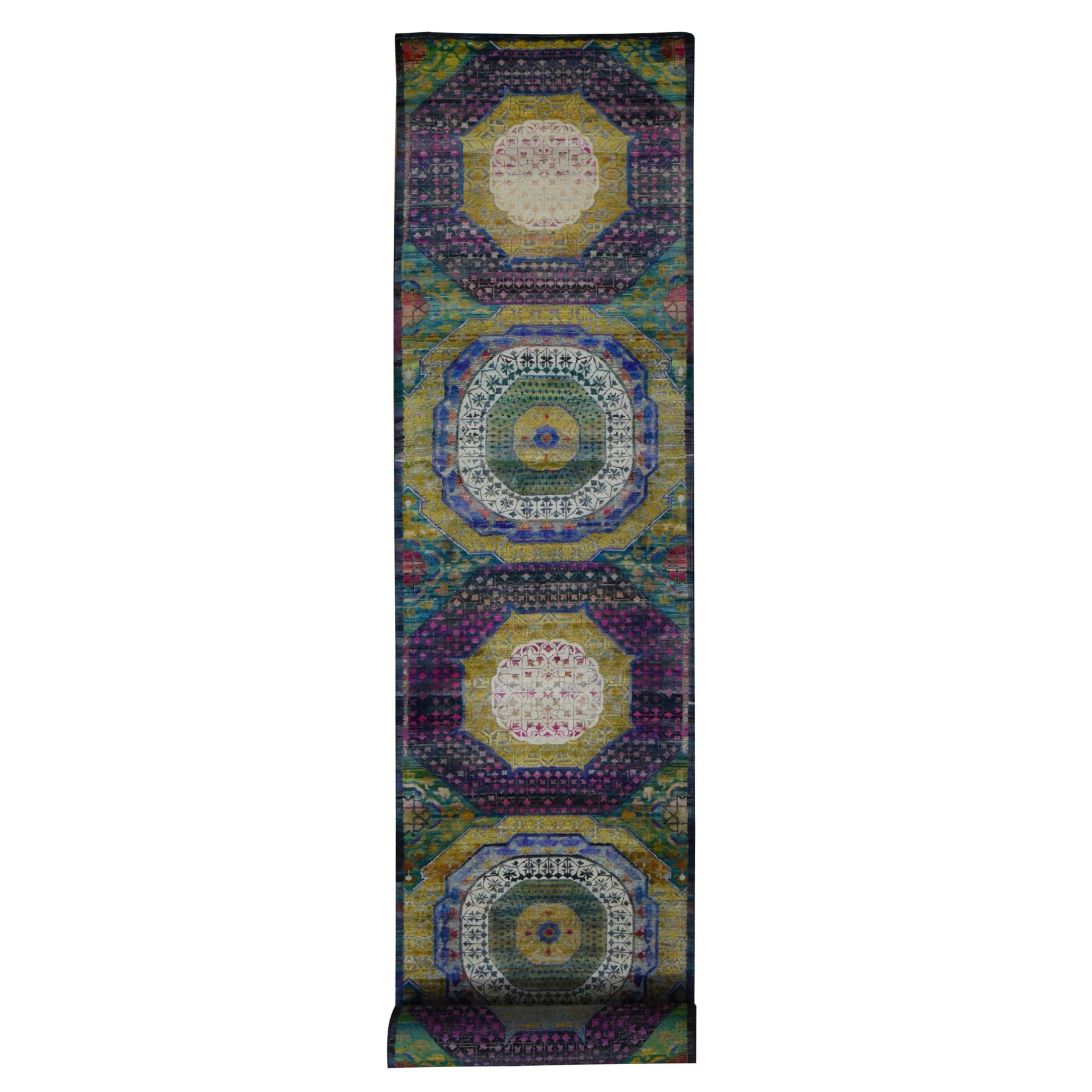 Mamluk-Hand-Knotted-Rug-438125