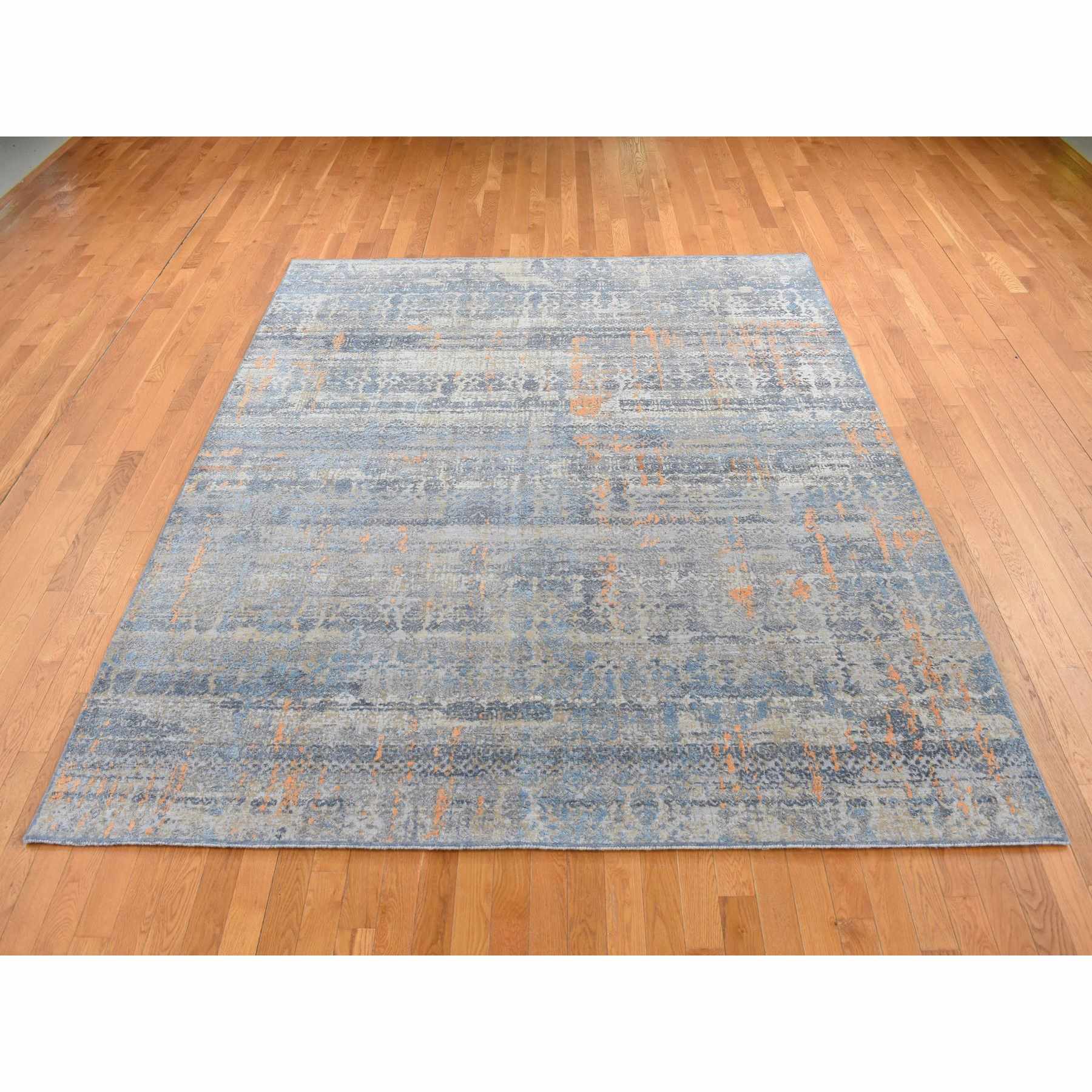 Modern-and-Contemporary-Hand-Knotted-Rug-437570